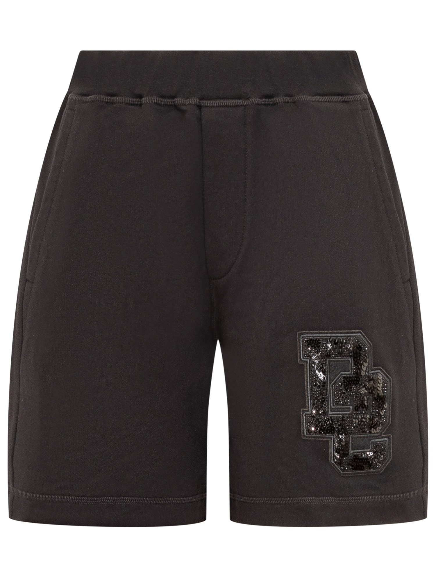 Shop Dsquared2 D2 Short In Black