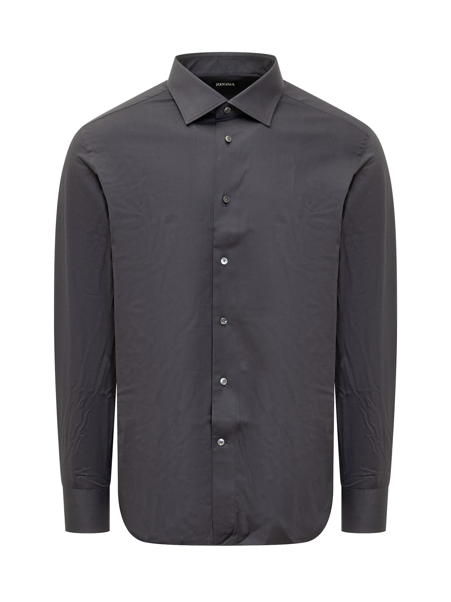 Shop Zegna Shirt In Black