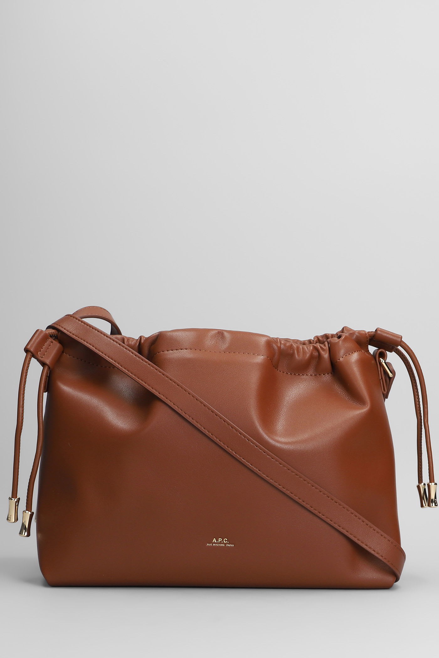 A. P.C. Ninon Shoulder Bag In Leather Color Polyuretan