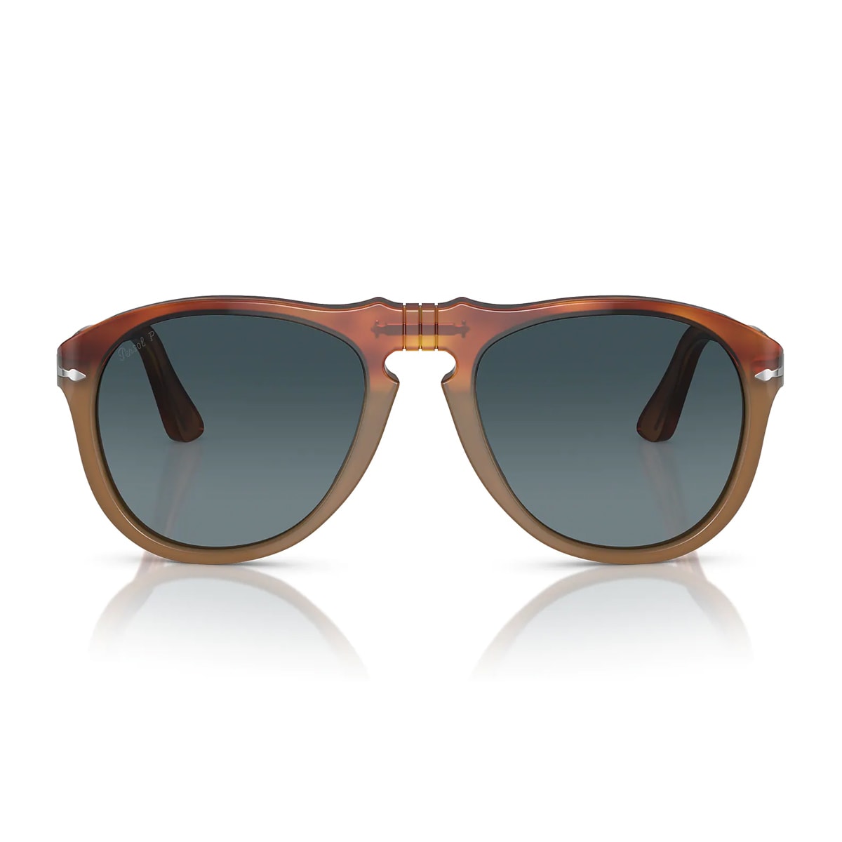 Shop Persol Po0649 1025s3 Sunglasses In Arancione