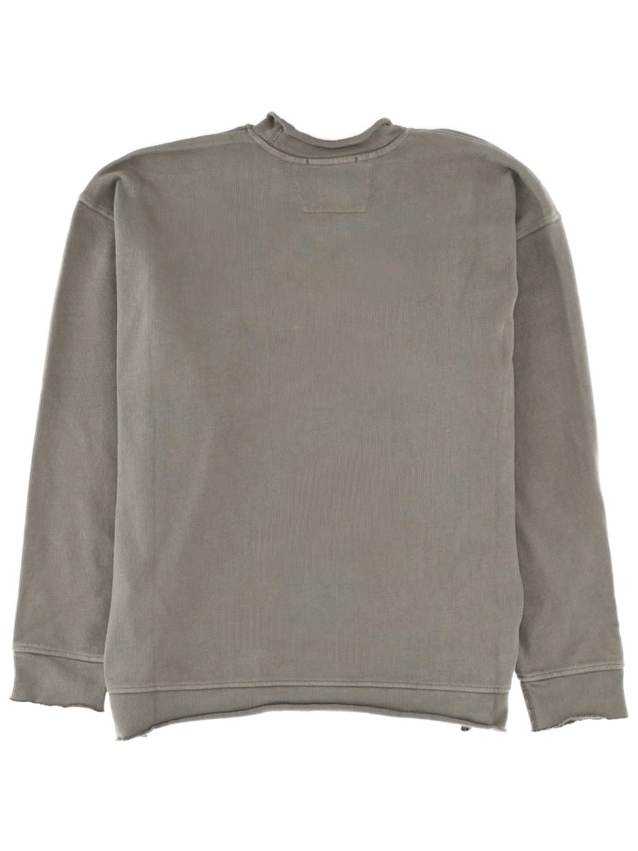 C.p. Company C. P. Company Sweatshirt With Embossed Logo In Multi