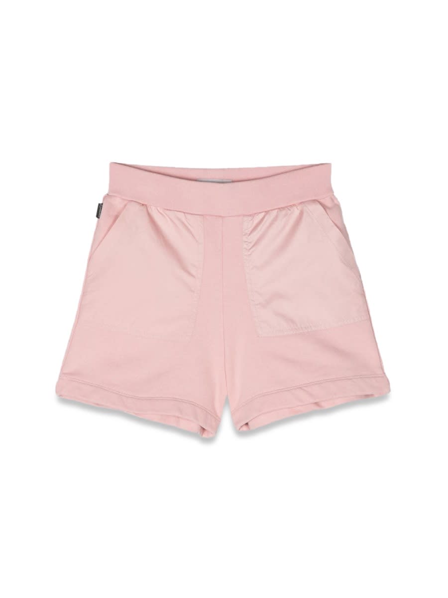 Woolrich Kids' Tech Fleece Shorts In Pink