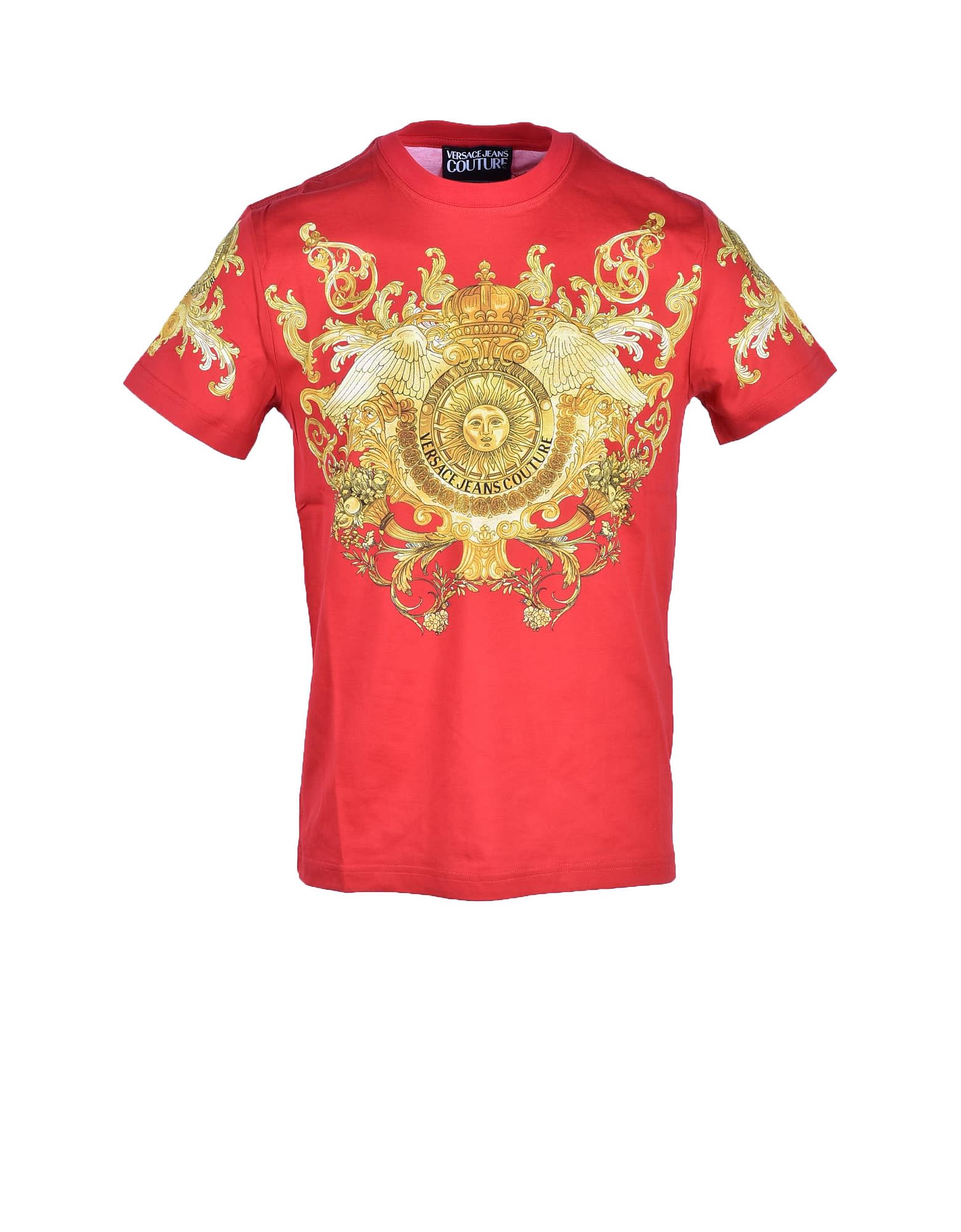 Versace Jeans Couture Mens Red T-shirt