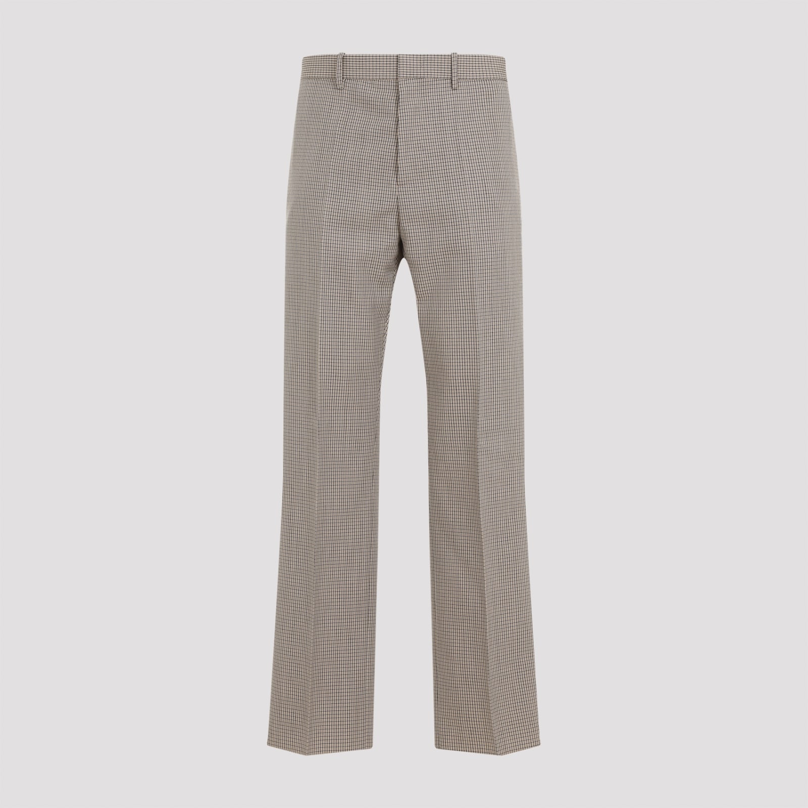 Jil Sander Roof Shadow Grey Virgin Wool Pants In Roof Shadow