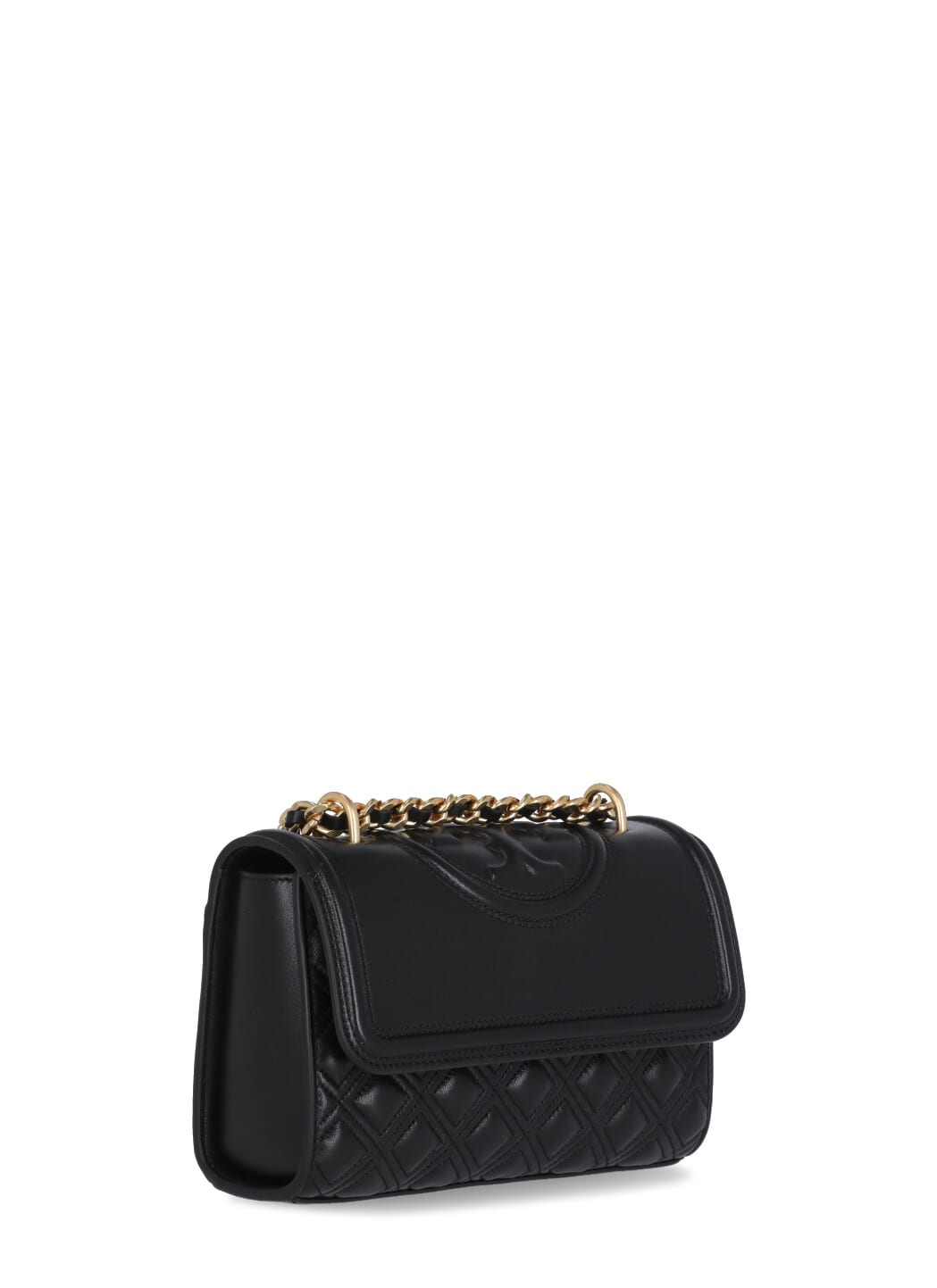 Shop Tory Burch Fleming Convertible Shoulder Bag In Black