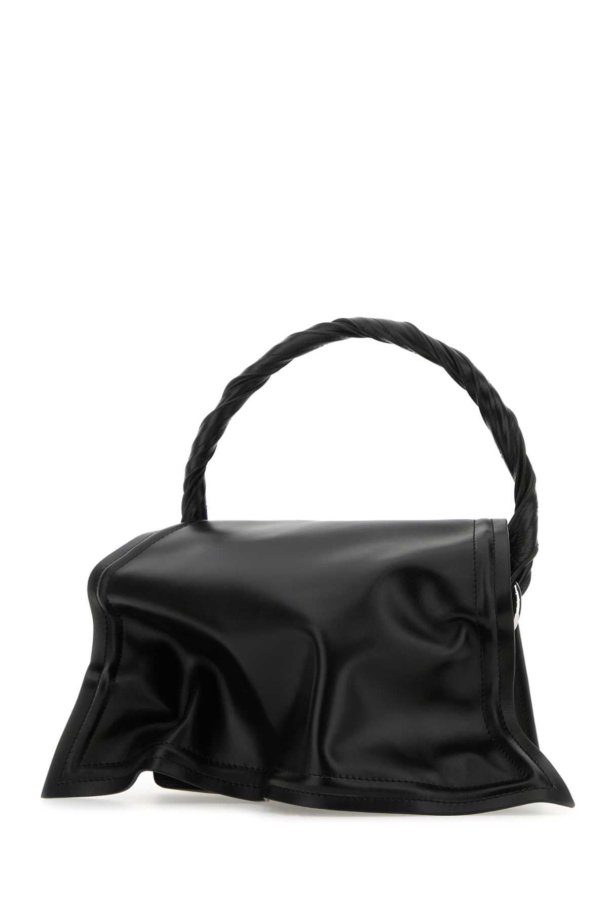 Shop Y/project Black Leather Handbag
