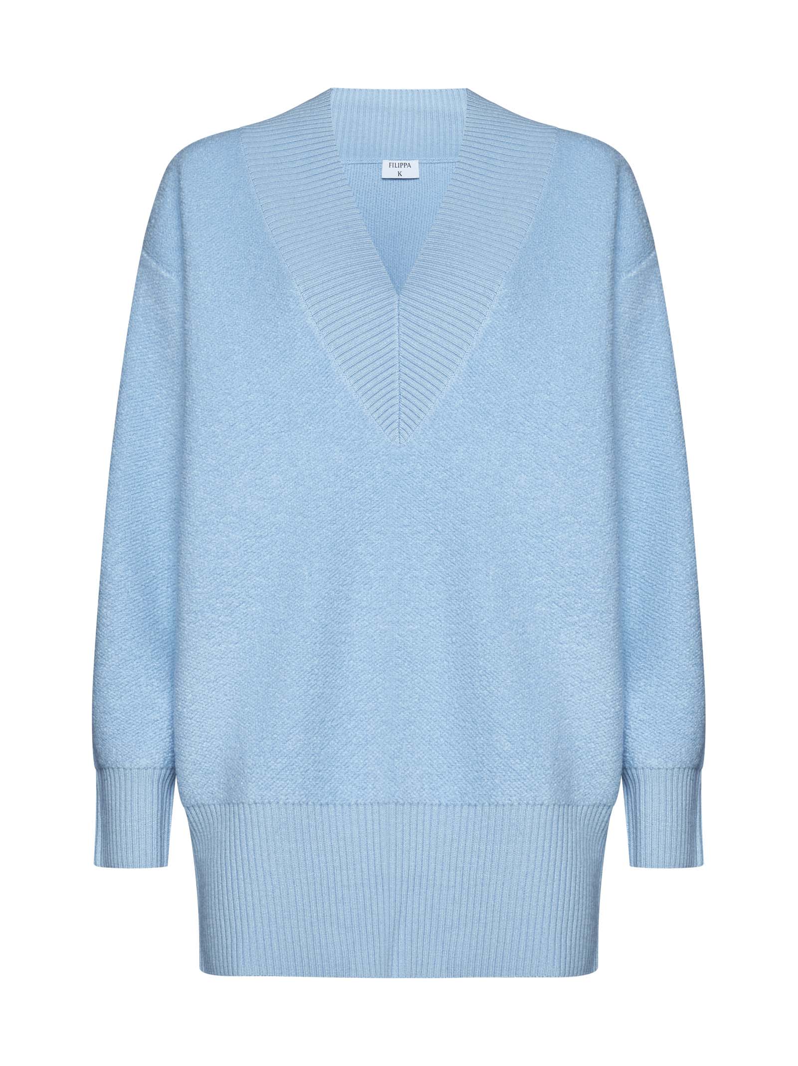 Shop Filippa K Sweater In Clear Blue