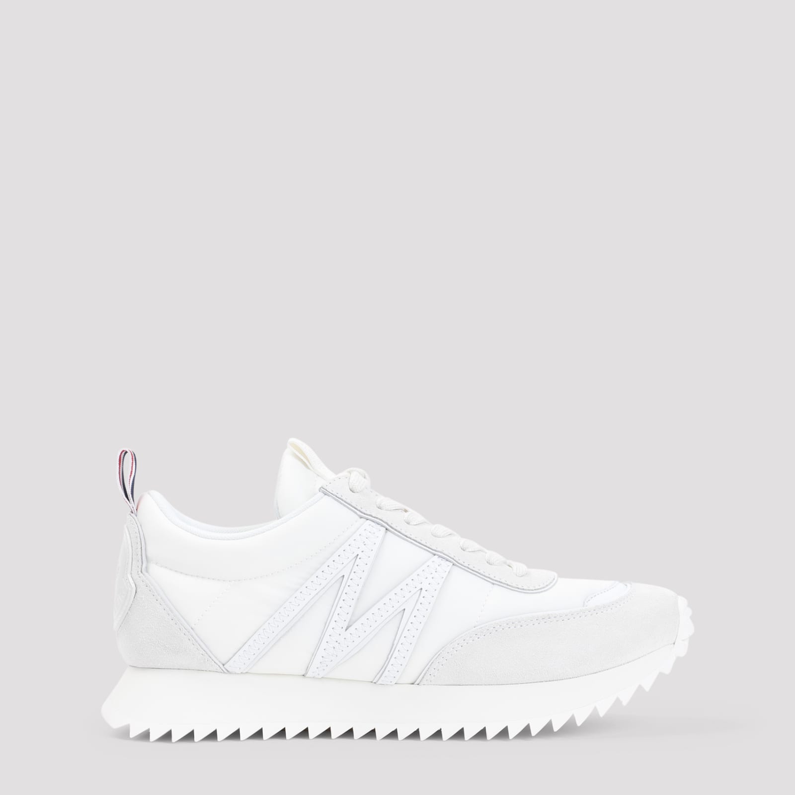 Shop Moncler Pacey Sneakers In White