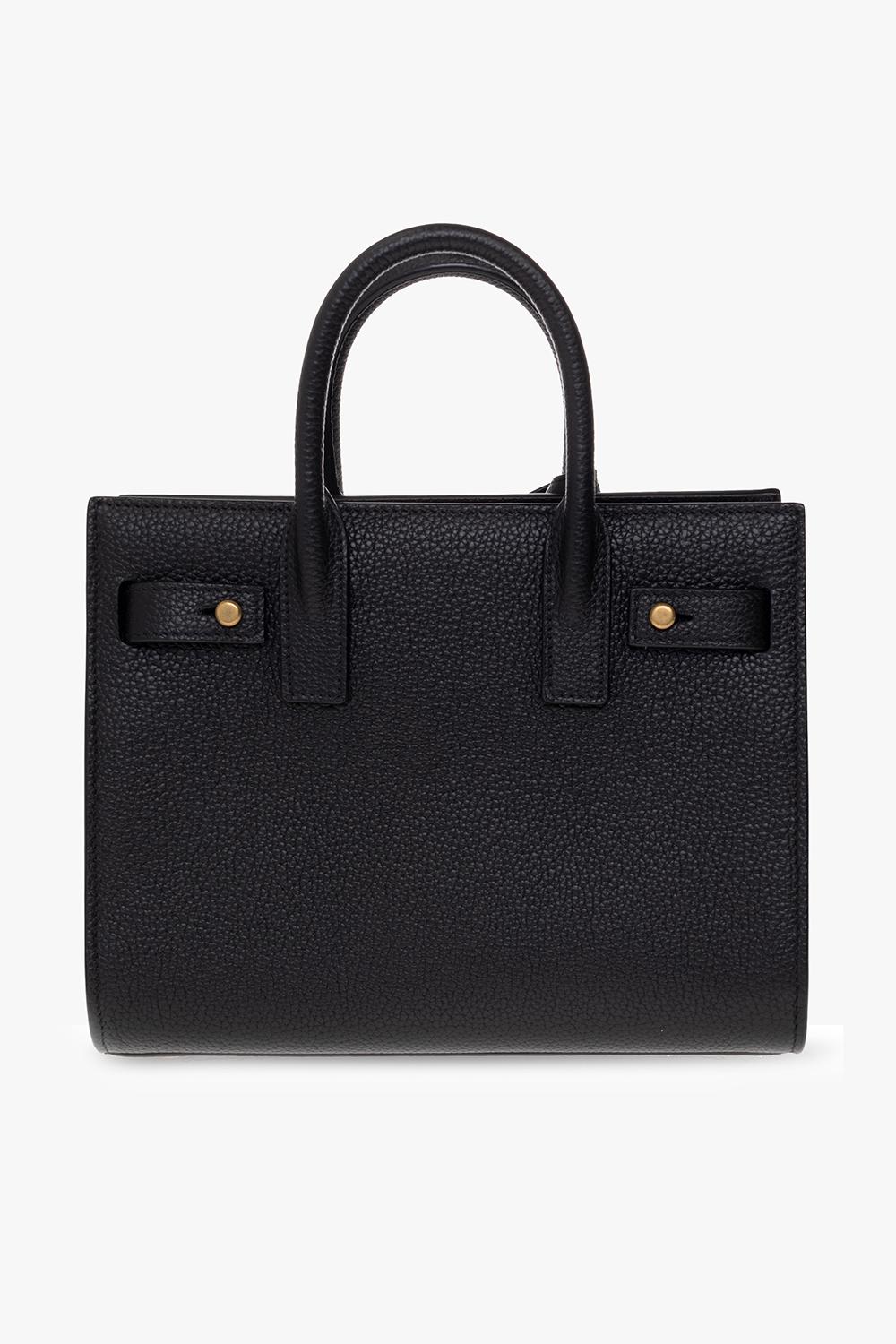 Saint Laurent Sac Du Jour Nano Shoulder Bag In Black