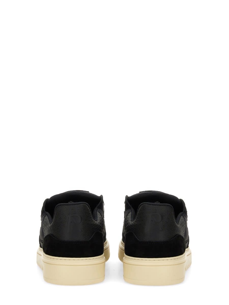 Represent Virtus Panelled Nylon Sneakers In Black