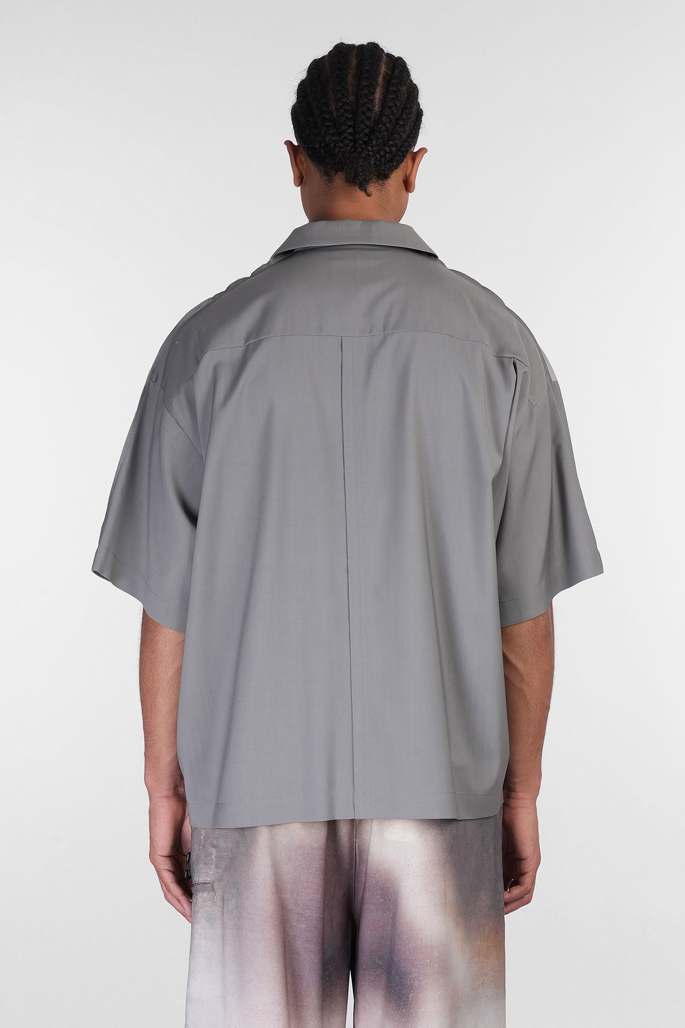 Undercover Short Sleeve Shirt In Gray