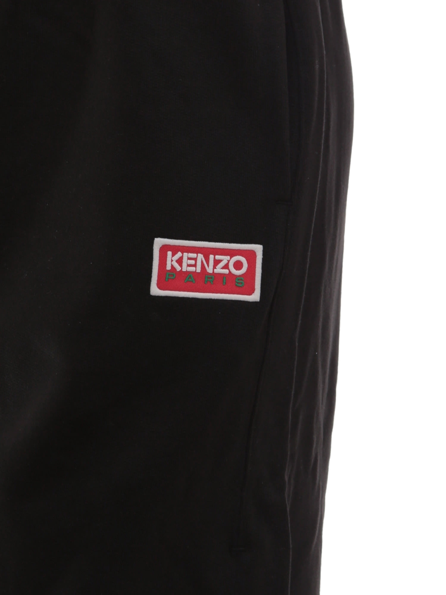 Shop Kenzo Trouser In Black