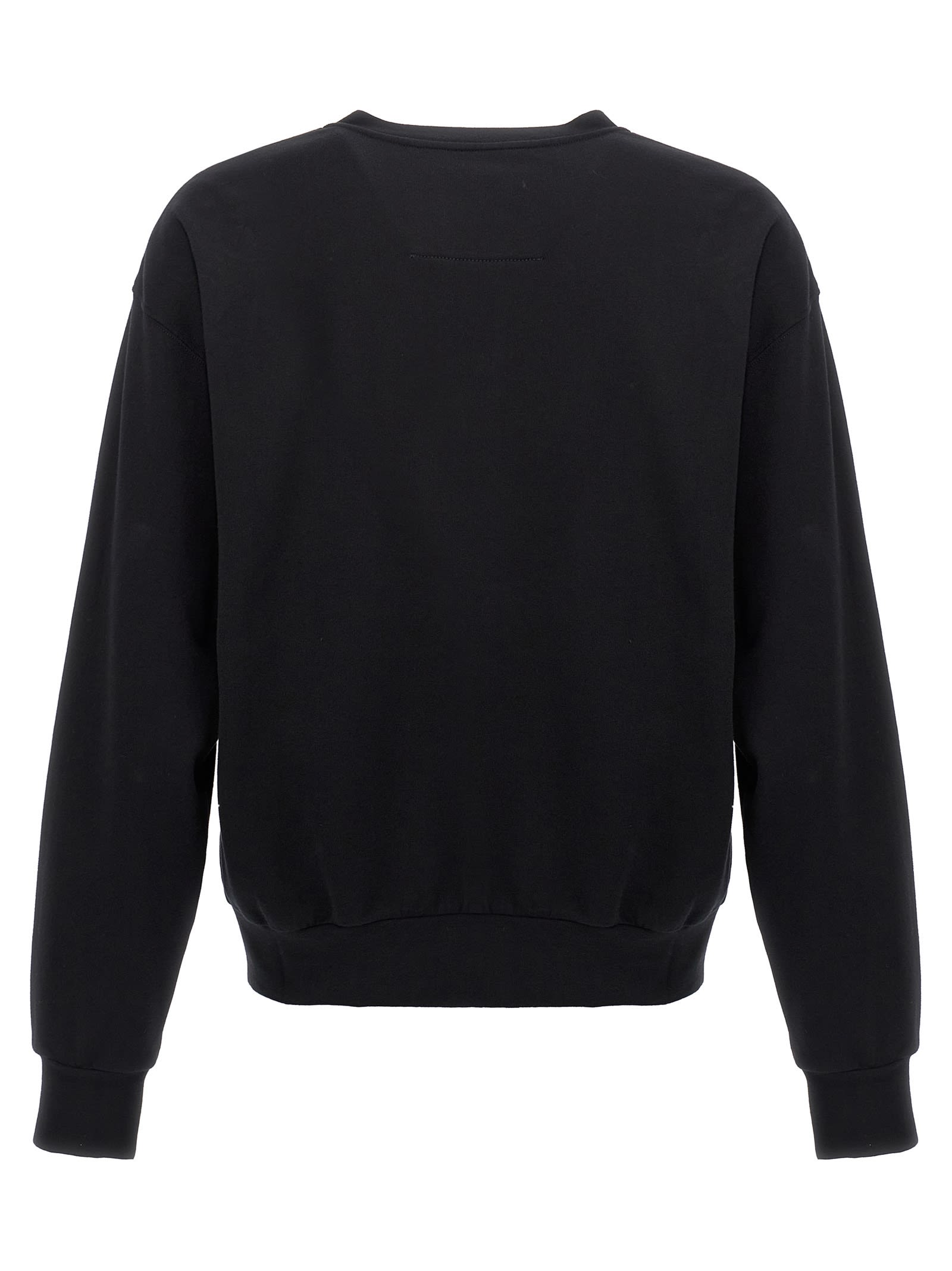 Shop Givenchy Embossed Logo Sweatshirt In Black