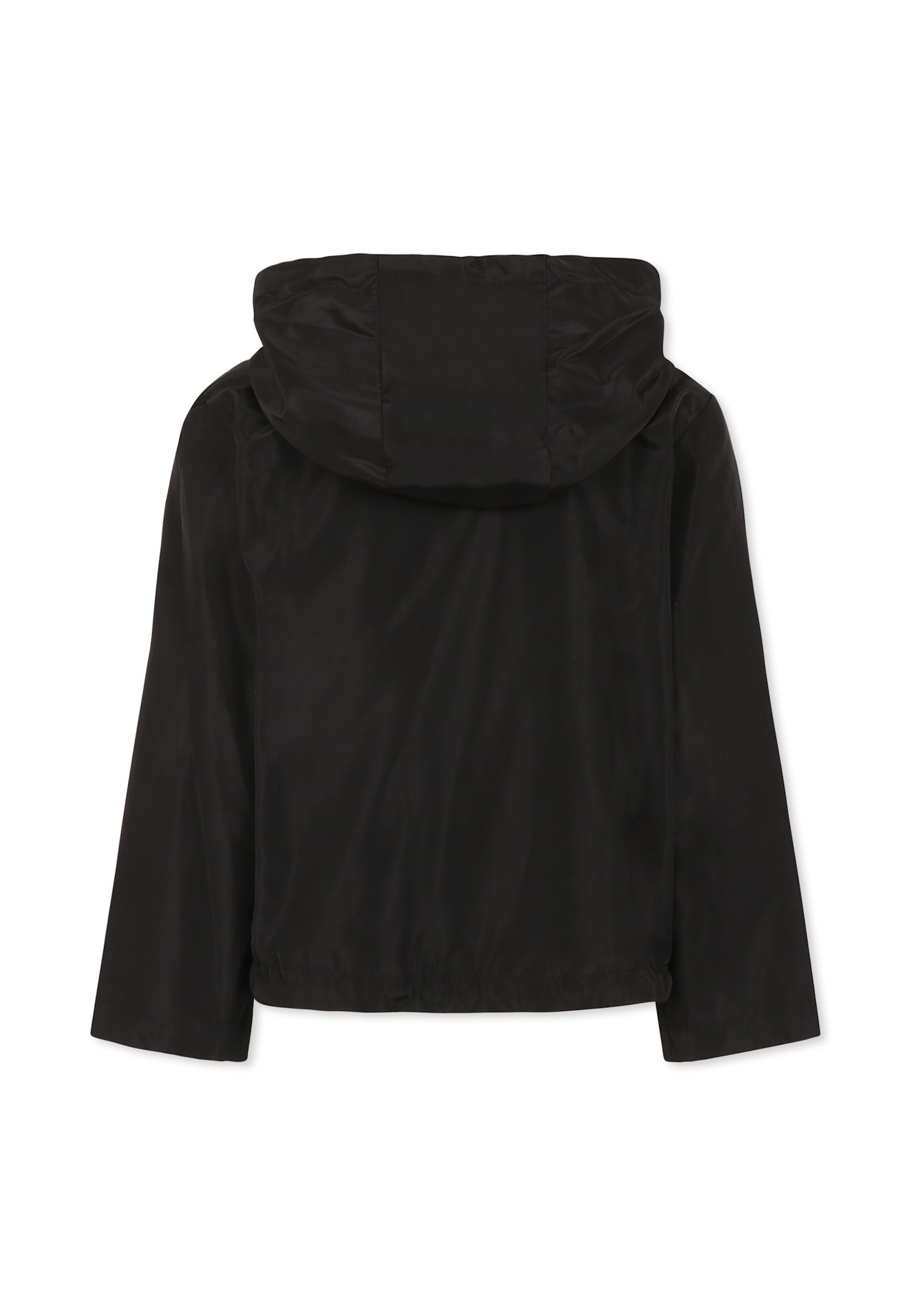 Richmond Black Reversible Jacket For Boy With Logo In Black