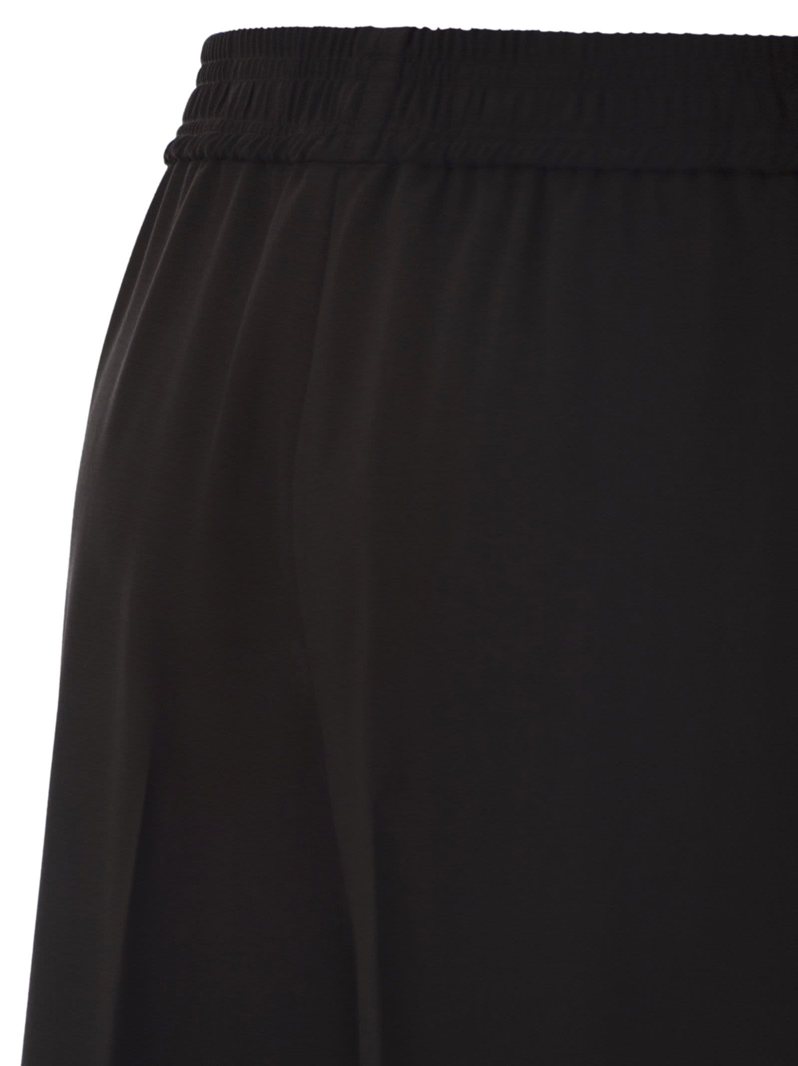 Fabiana Filippi Relaxed Fit Straight Trousers In Black