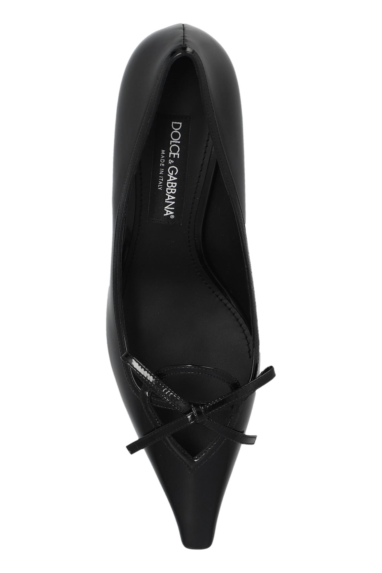 Shop Dolce & Gabbana High Heel Shoes In Black