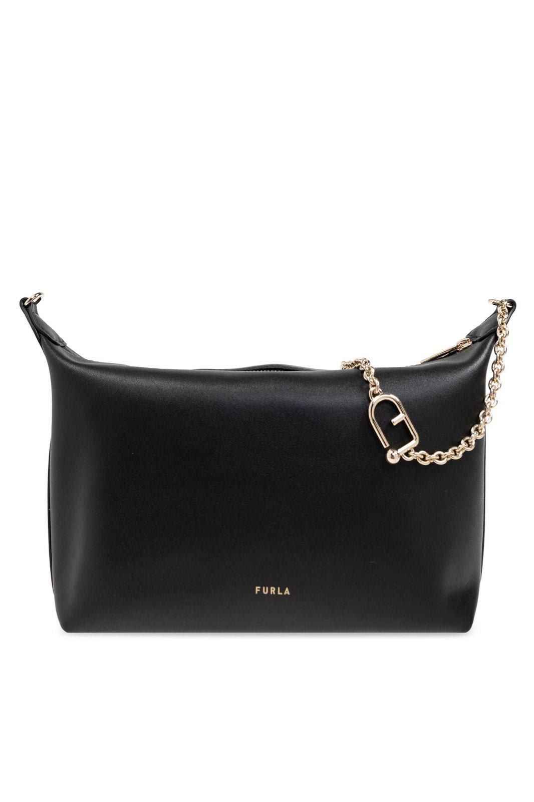 Shop Furla Nuvola Mini Bag In Nero