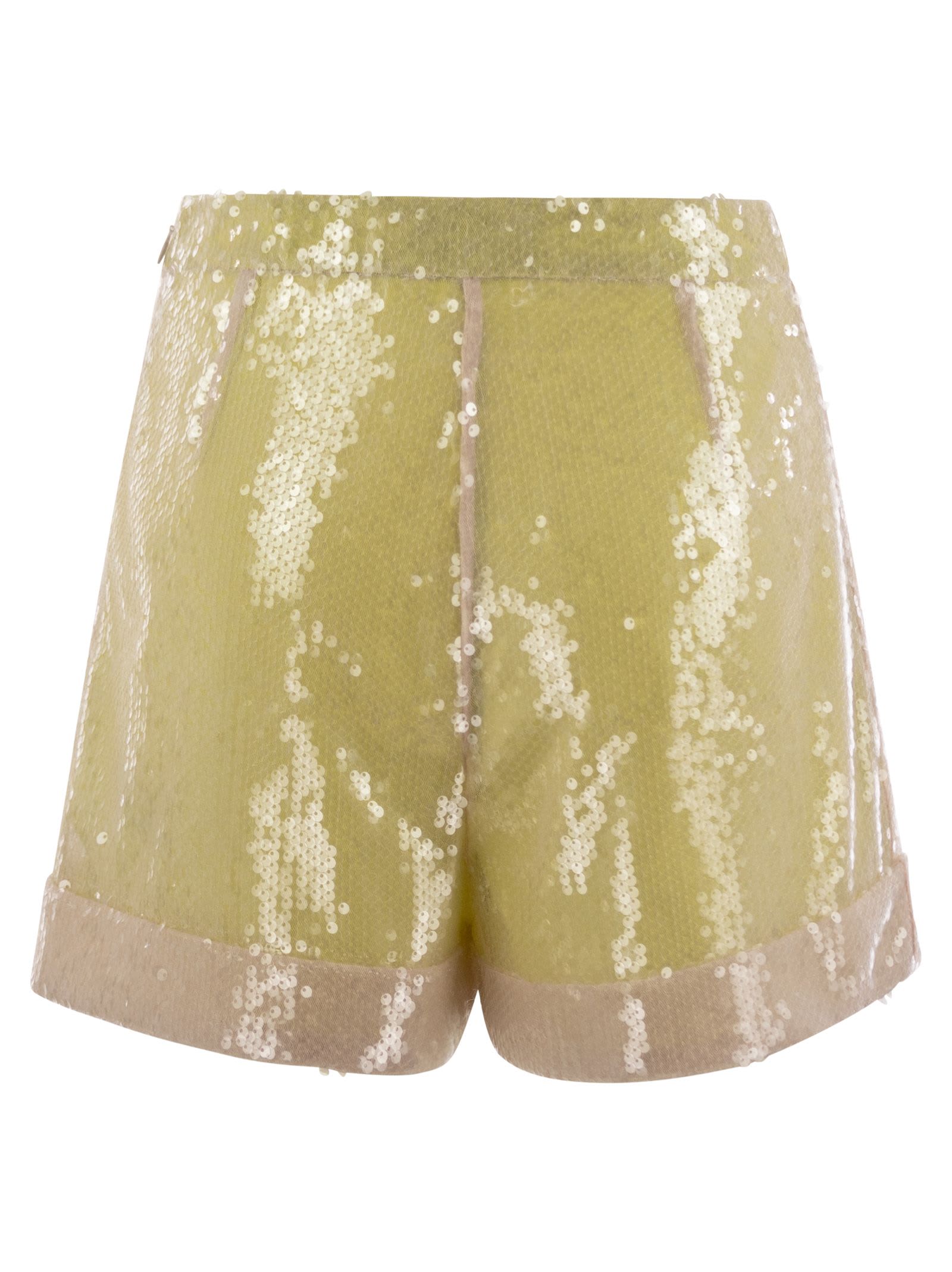 Mvp Wardrobe Shorts With Sequins All Over