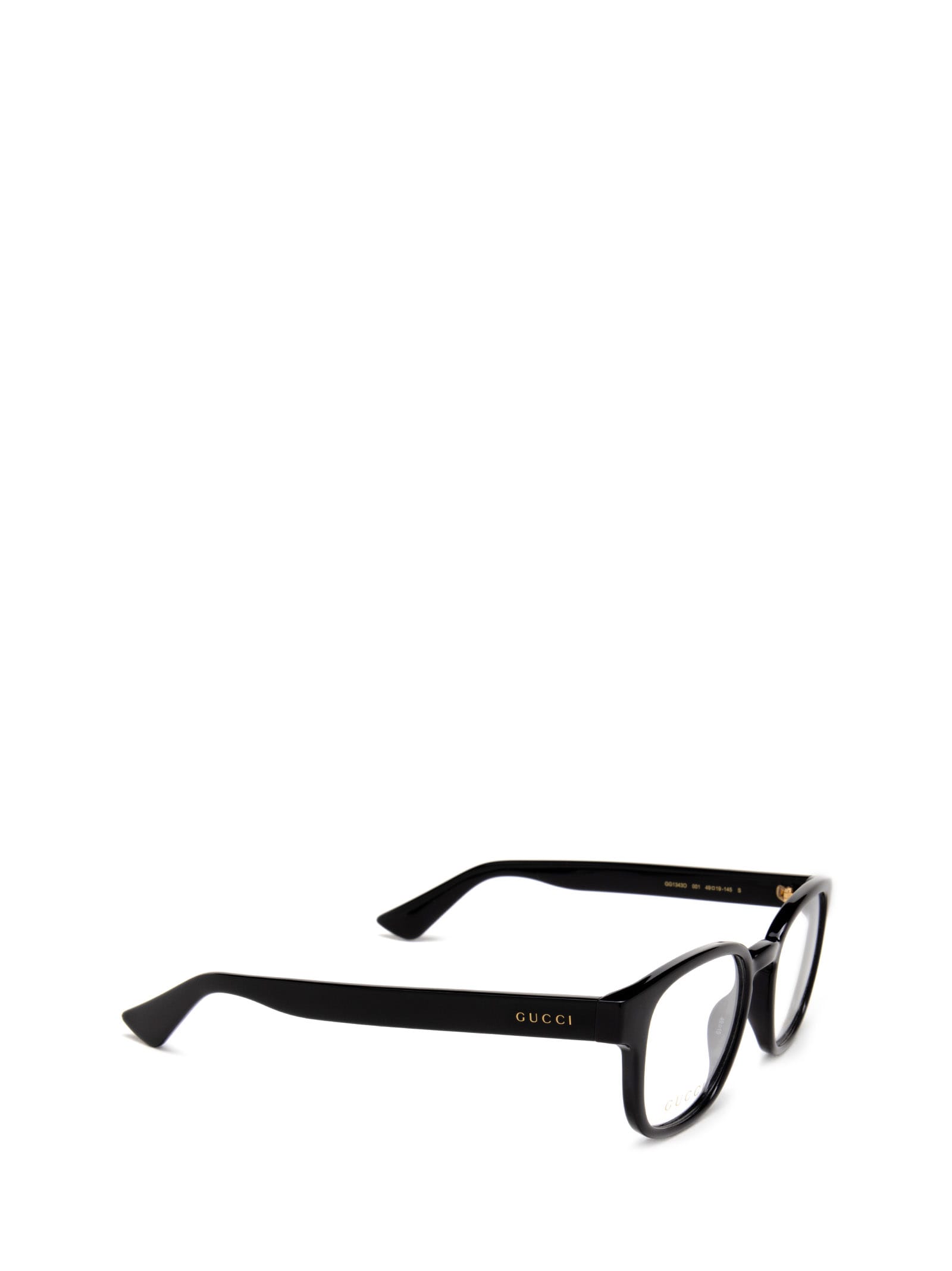 Shop Gucci Gg1343o Black Glasses