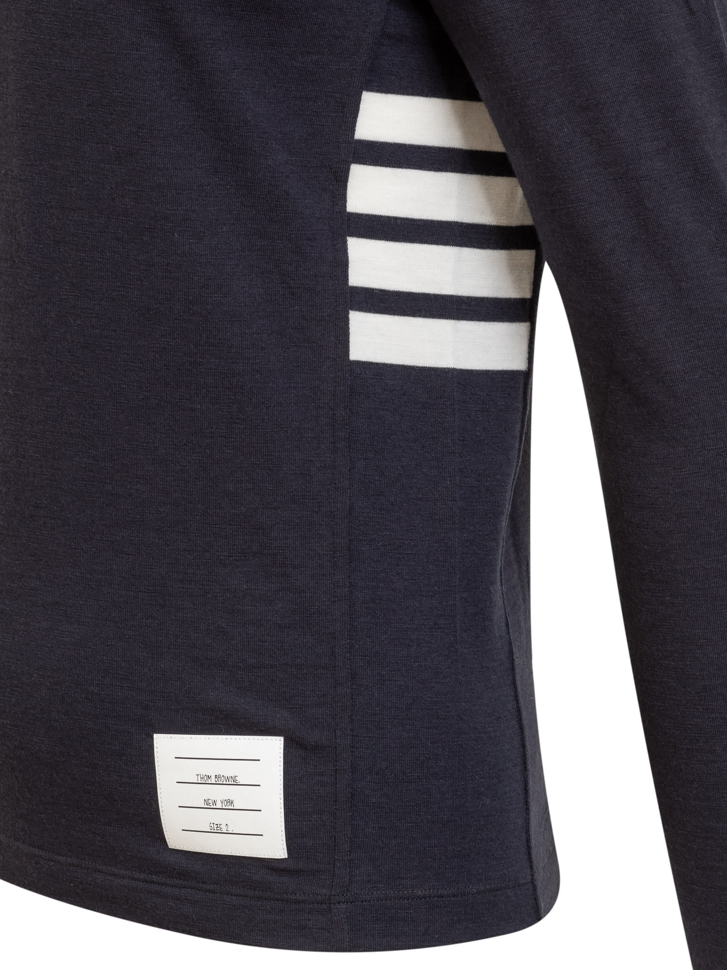 Shop Thom Browne 4-bar Sweater In Navy