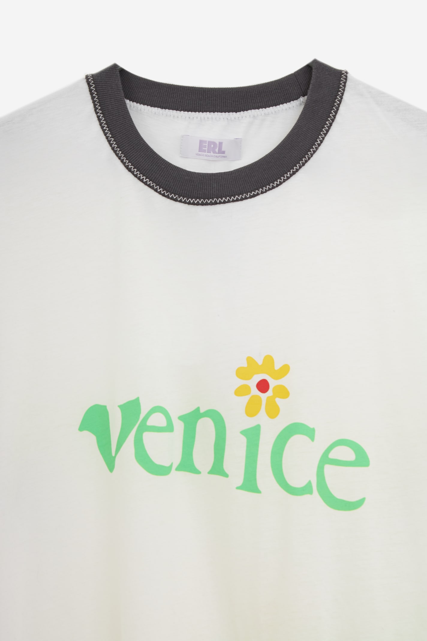 Shop Erl Venice Tshirt T-shirt In White