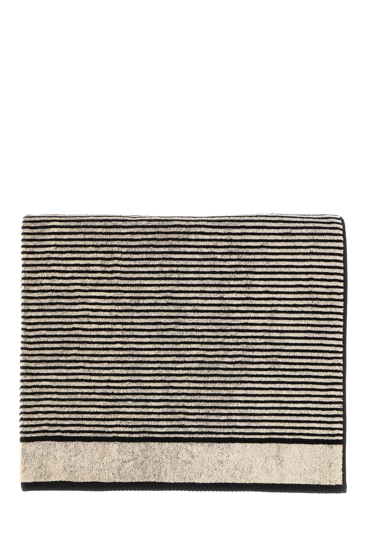 Saint Laurent Embroidered Cotton Beach Towel In Neutral