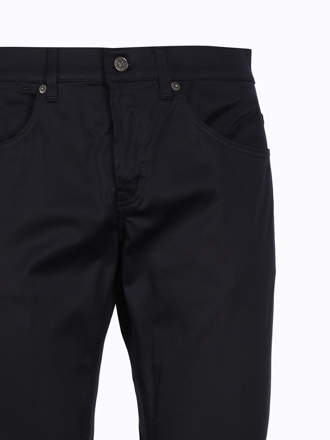 Shop Dondup Alex Super Skinny Jeans In Stretch Denim In Black