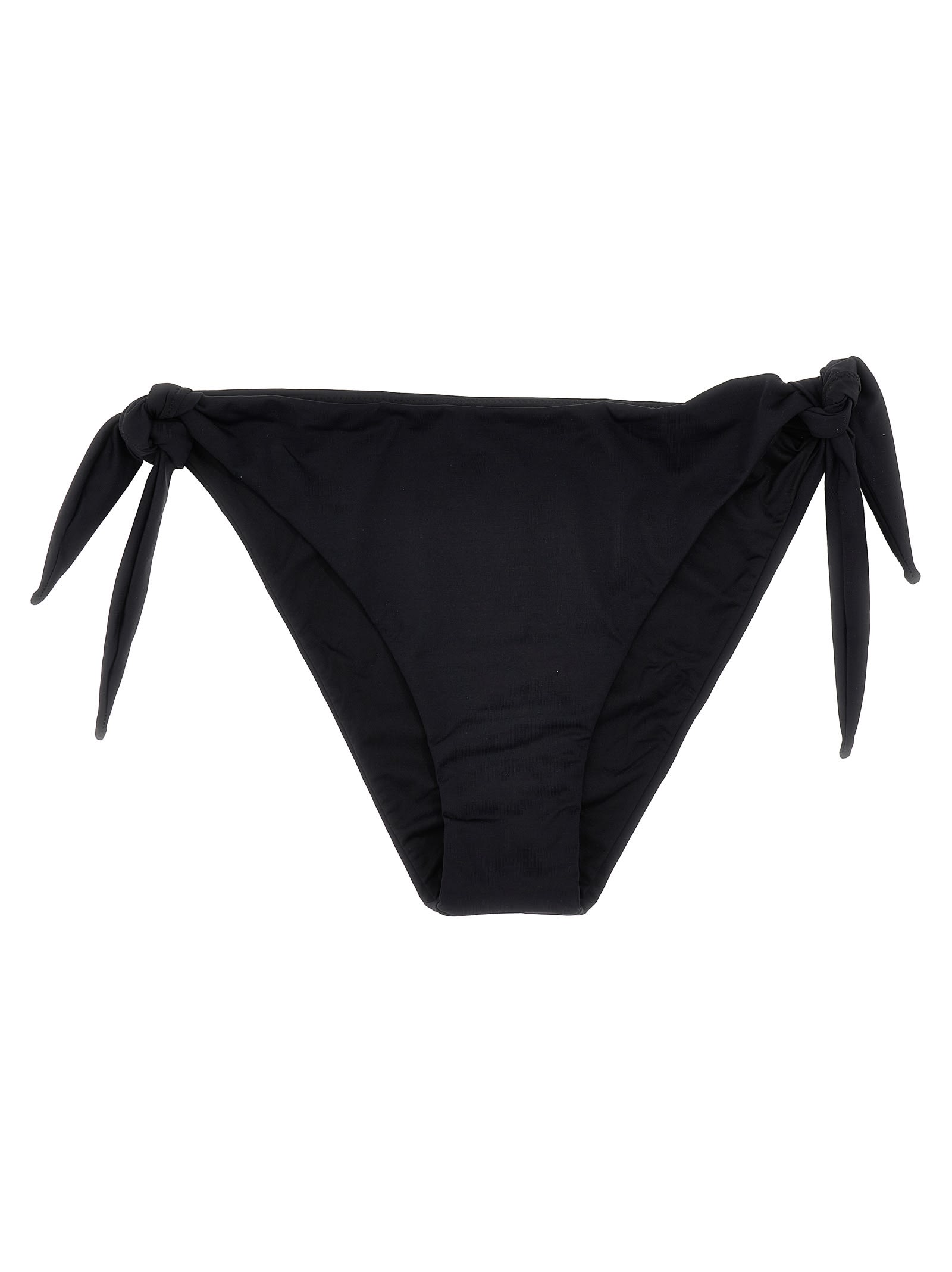 Shop Mc2 Saint Barth Yali Bikini Bottoms In Black