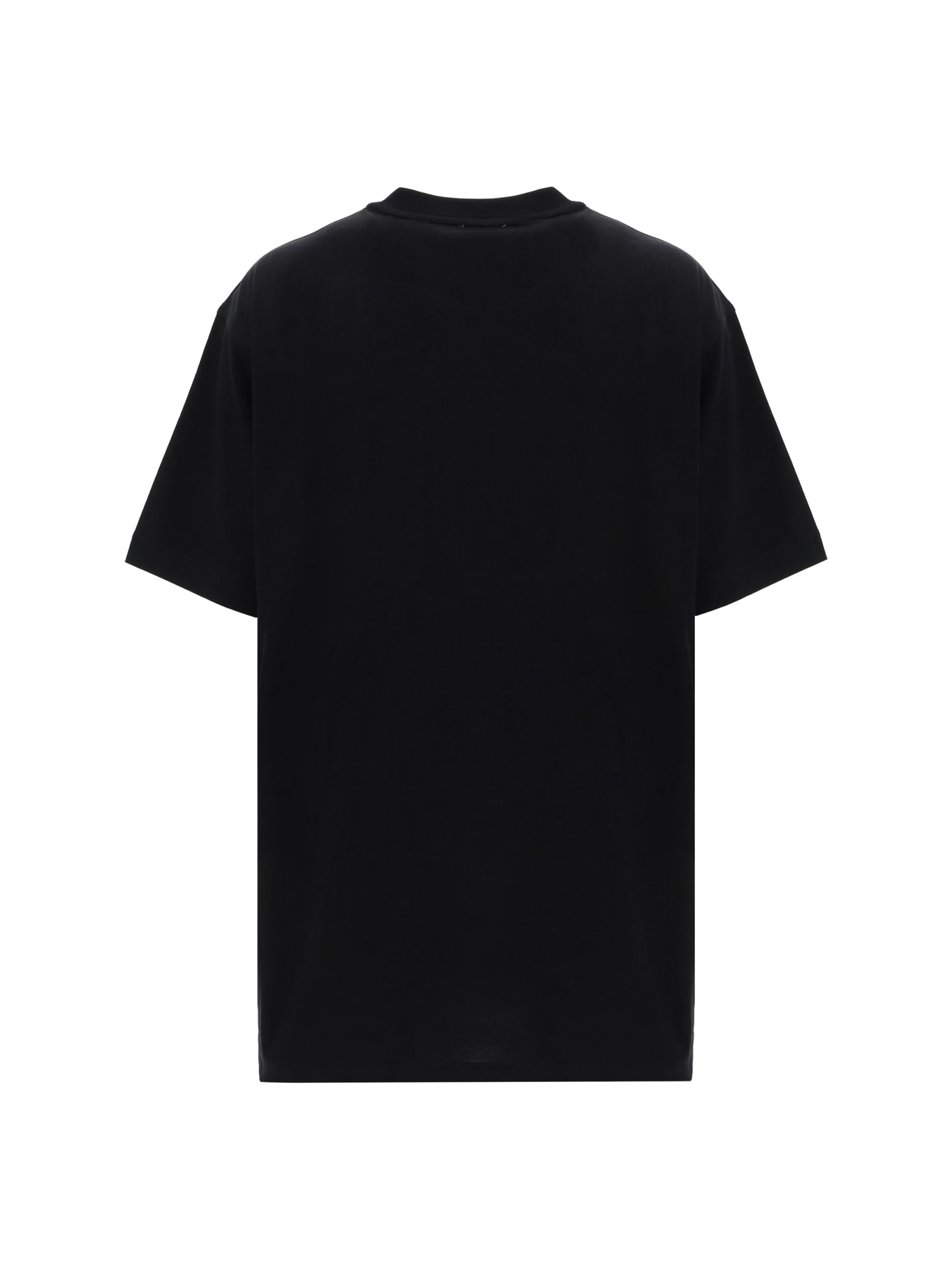 Shop Burberry T-shirt In Black