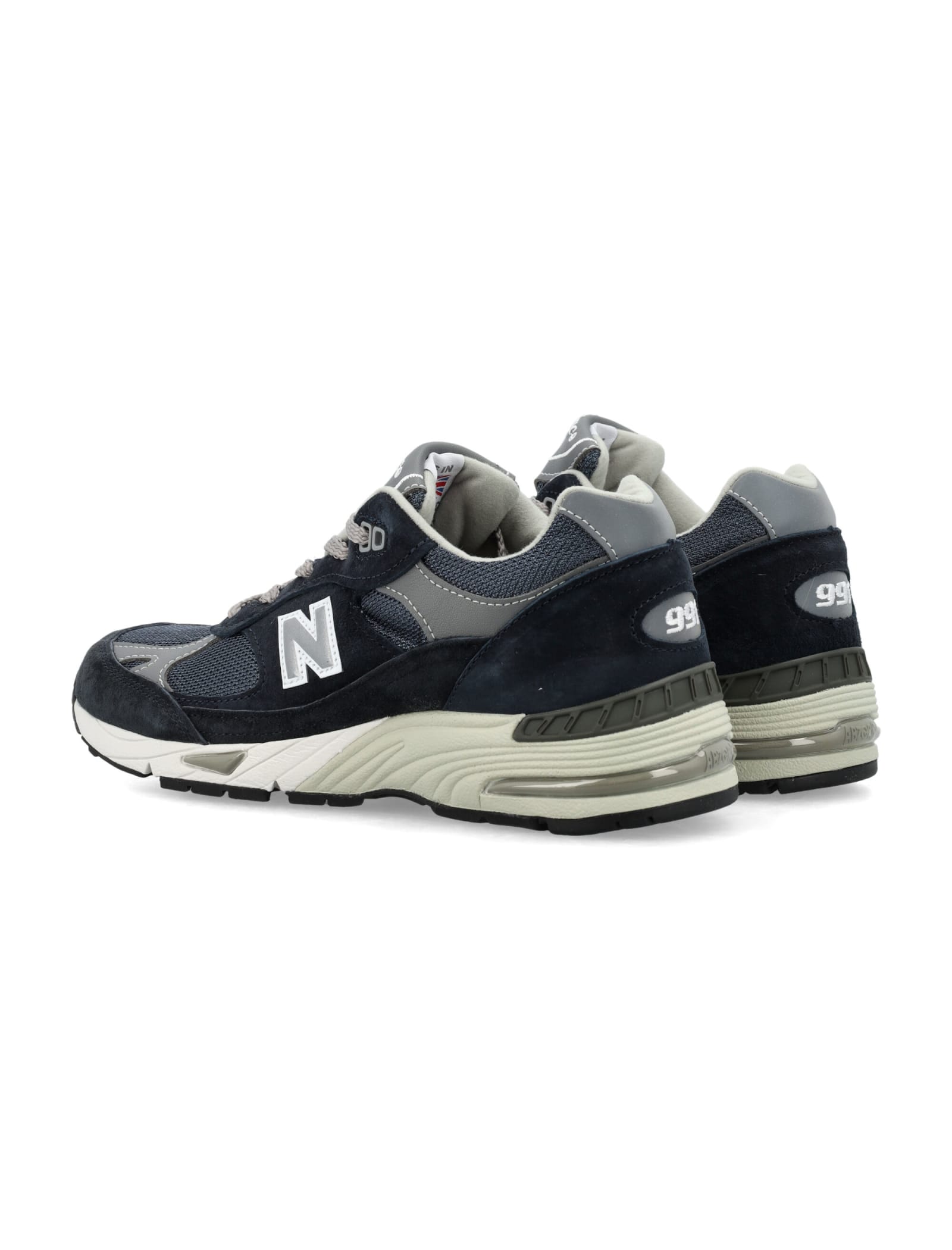 Shop New Balance Made In Uk 991v1 Womans Sneakers In Navy