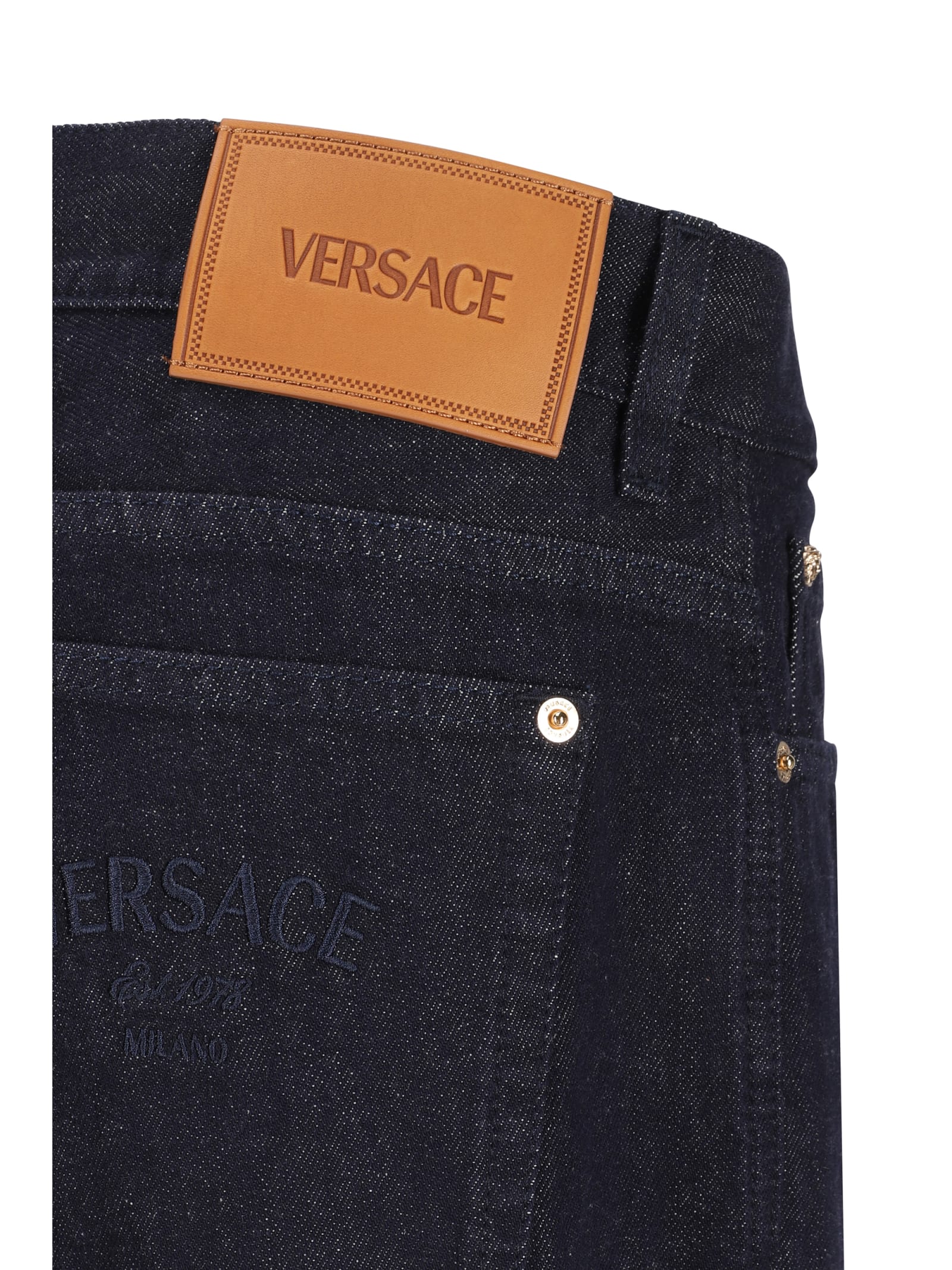 Shop Versace Jeans In Dark Blue