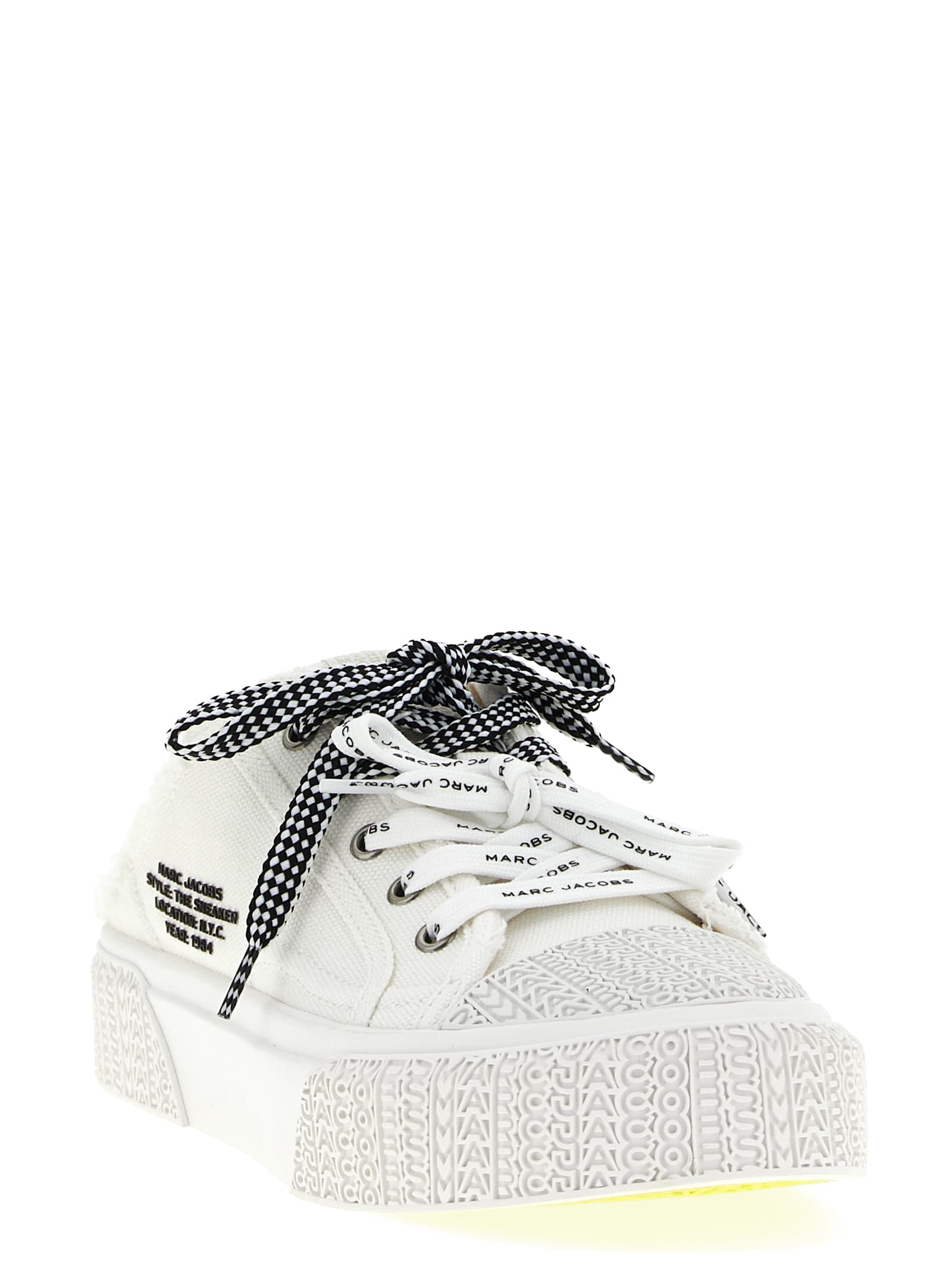 Marc Jacobs The Sneaker Mule Sneakers In White