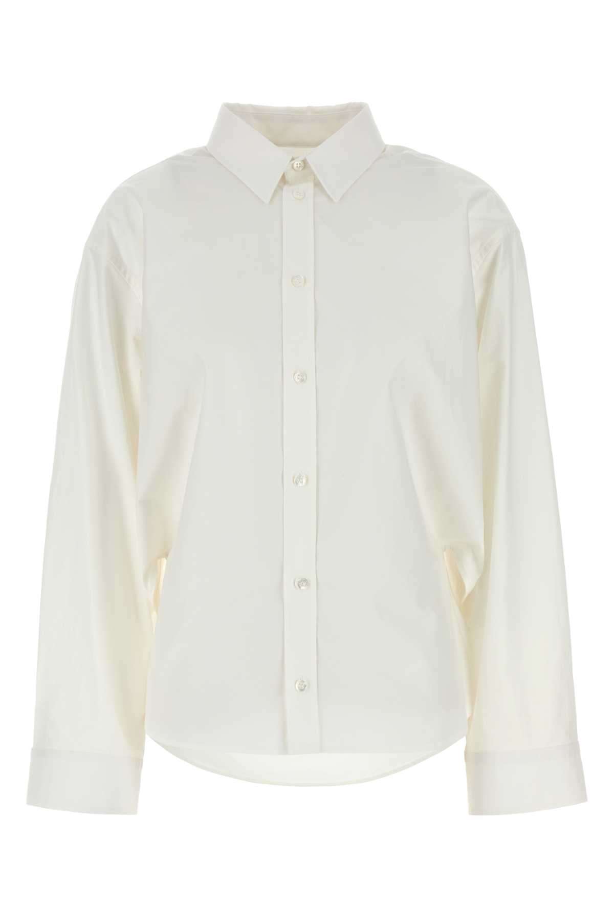 Balenciaga White Poplin Shirt