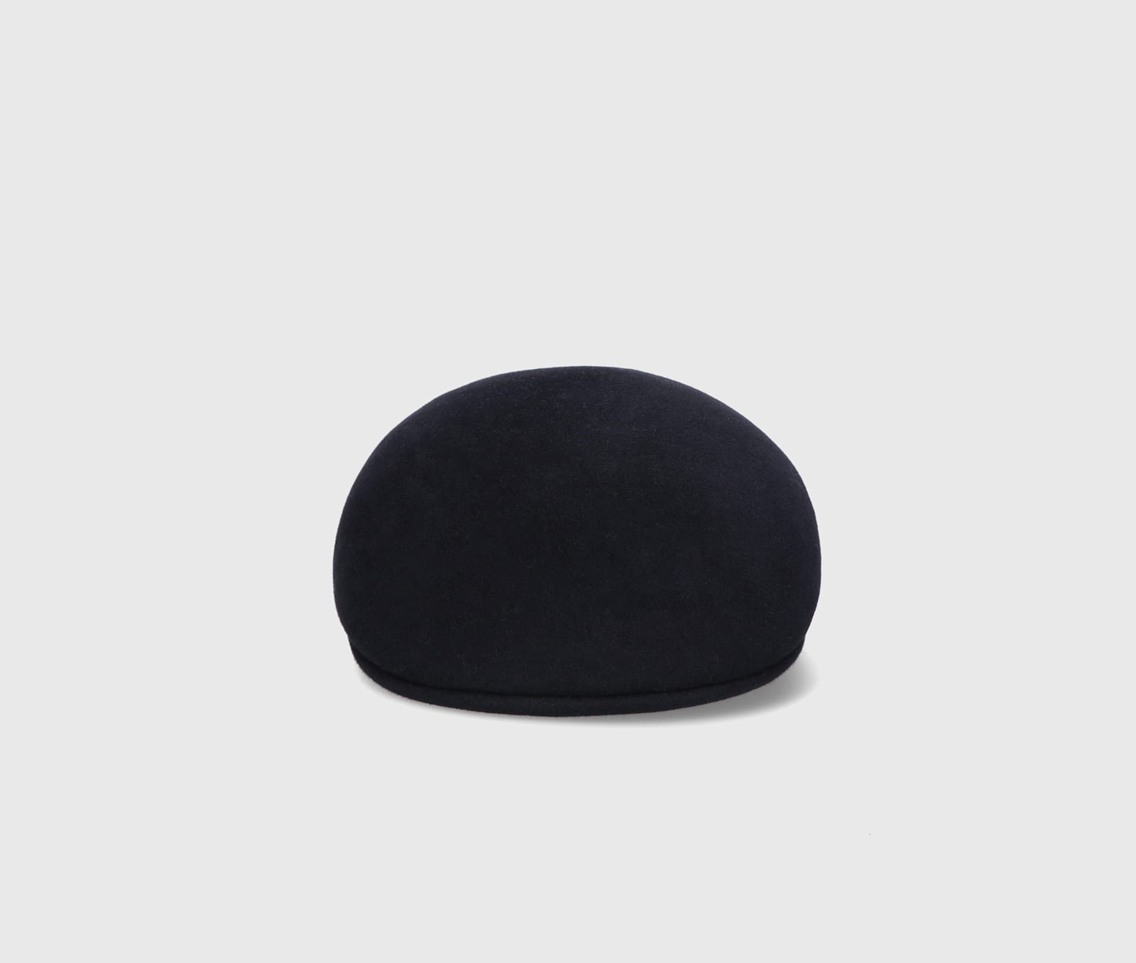 Shop Borsalino Felt Golf Cap In Blueberry