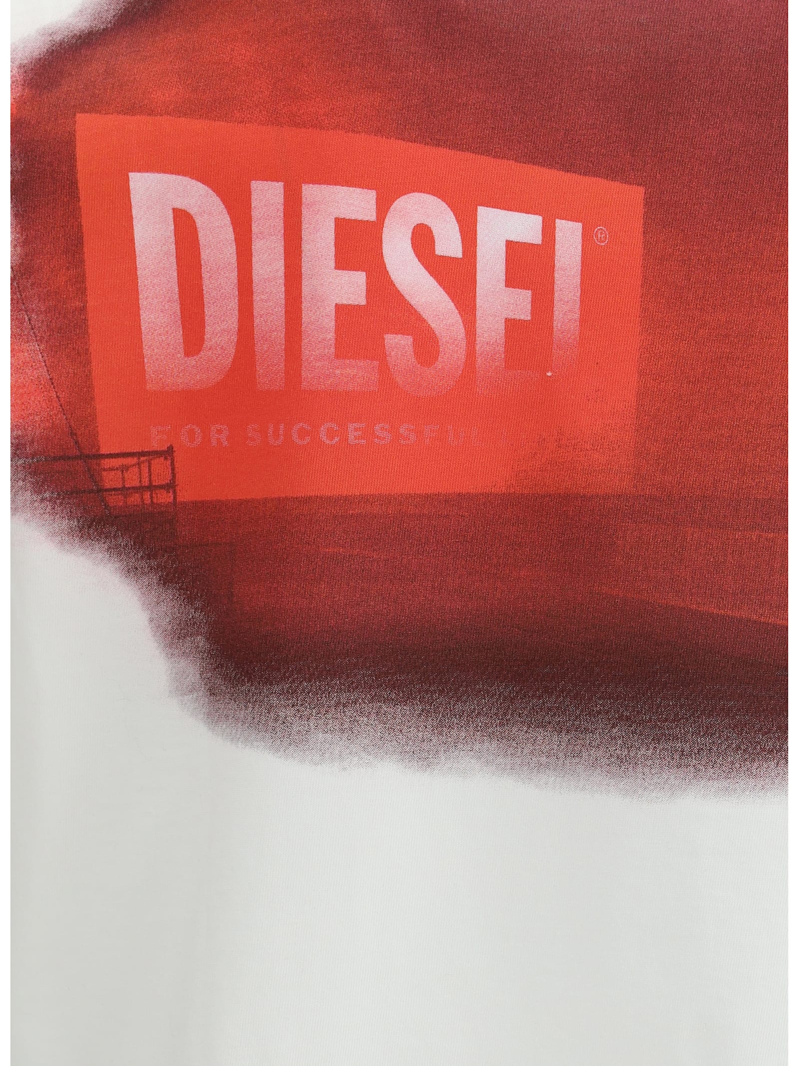 DIESEL T-ADJUST-SLITS-R13 T-SHIRT