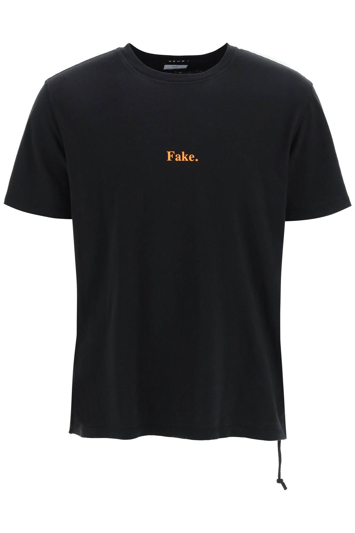 Shop Ksubi Fake T-shirt In Black (black)