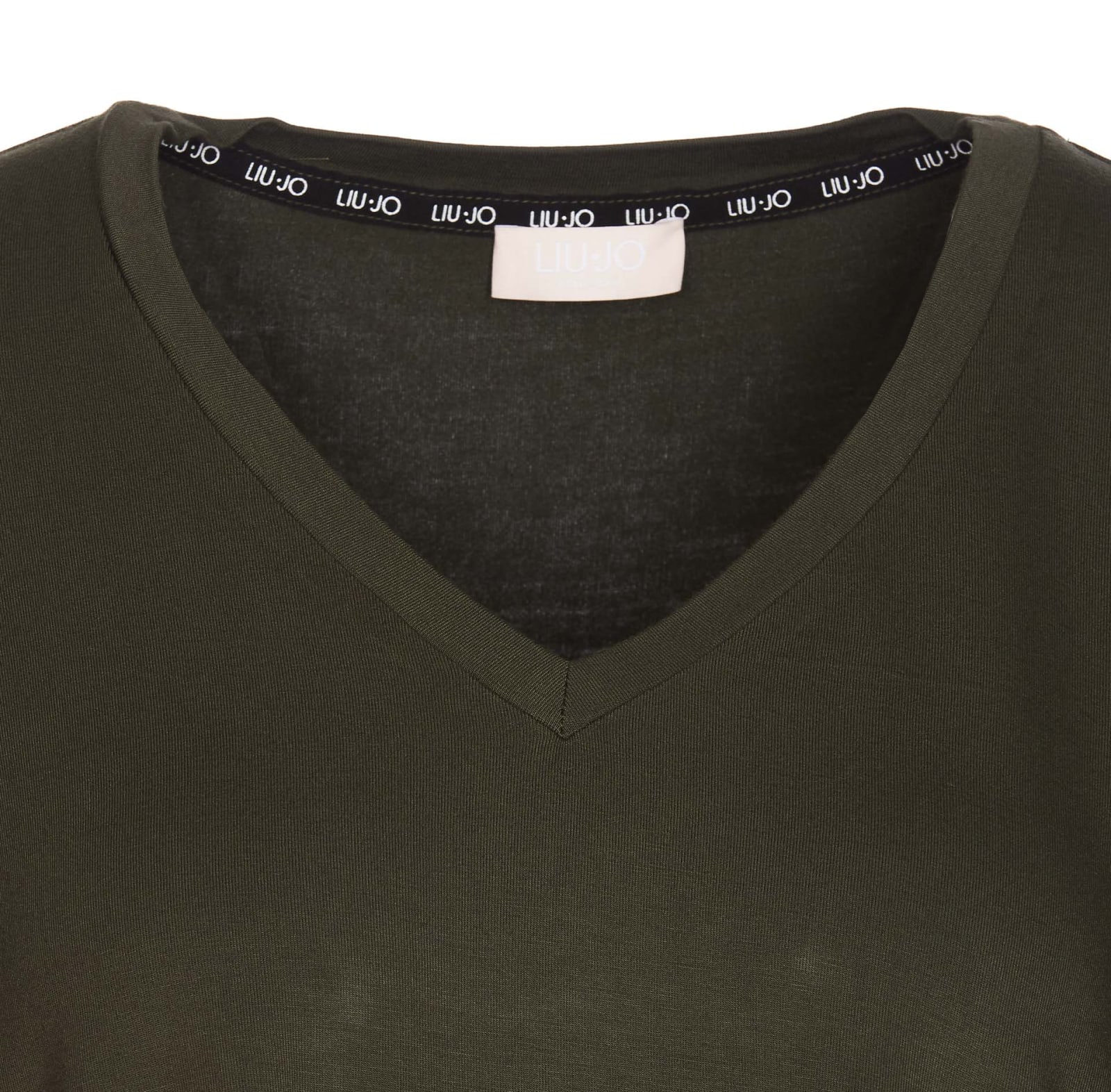 Shop Liu •jo T-shirt In Green