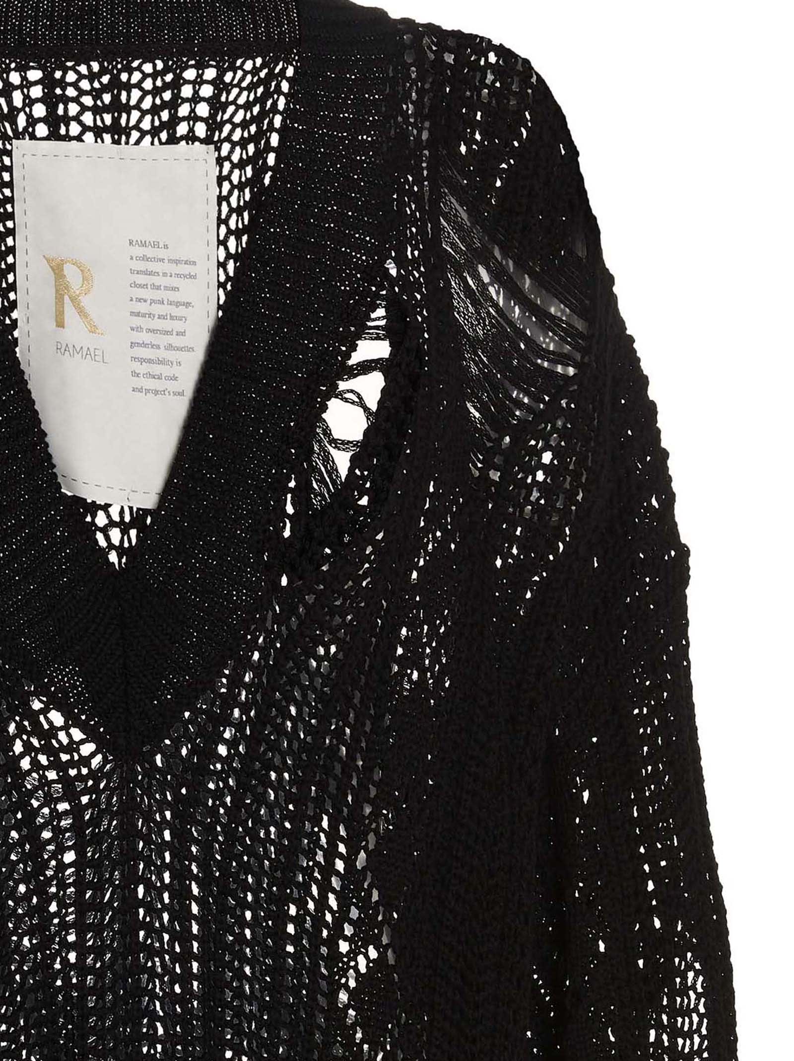 Shop Ramael Lux Sweater In Black