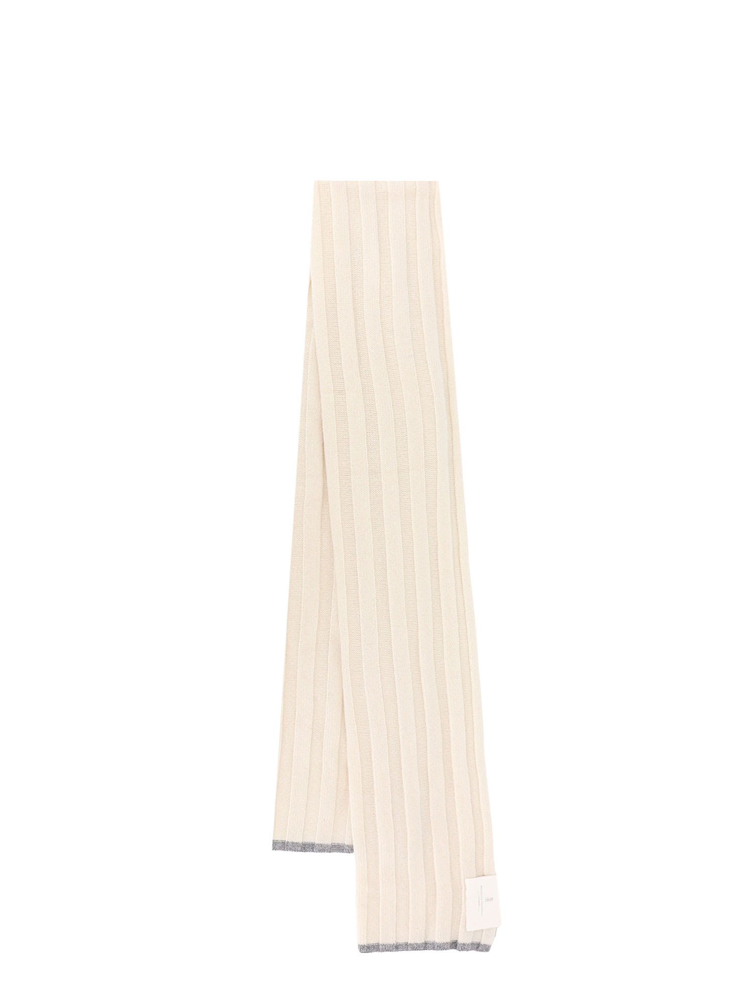 Shop Brunello Cucinelli Scarf In Beige