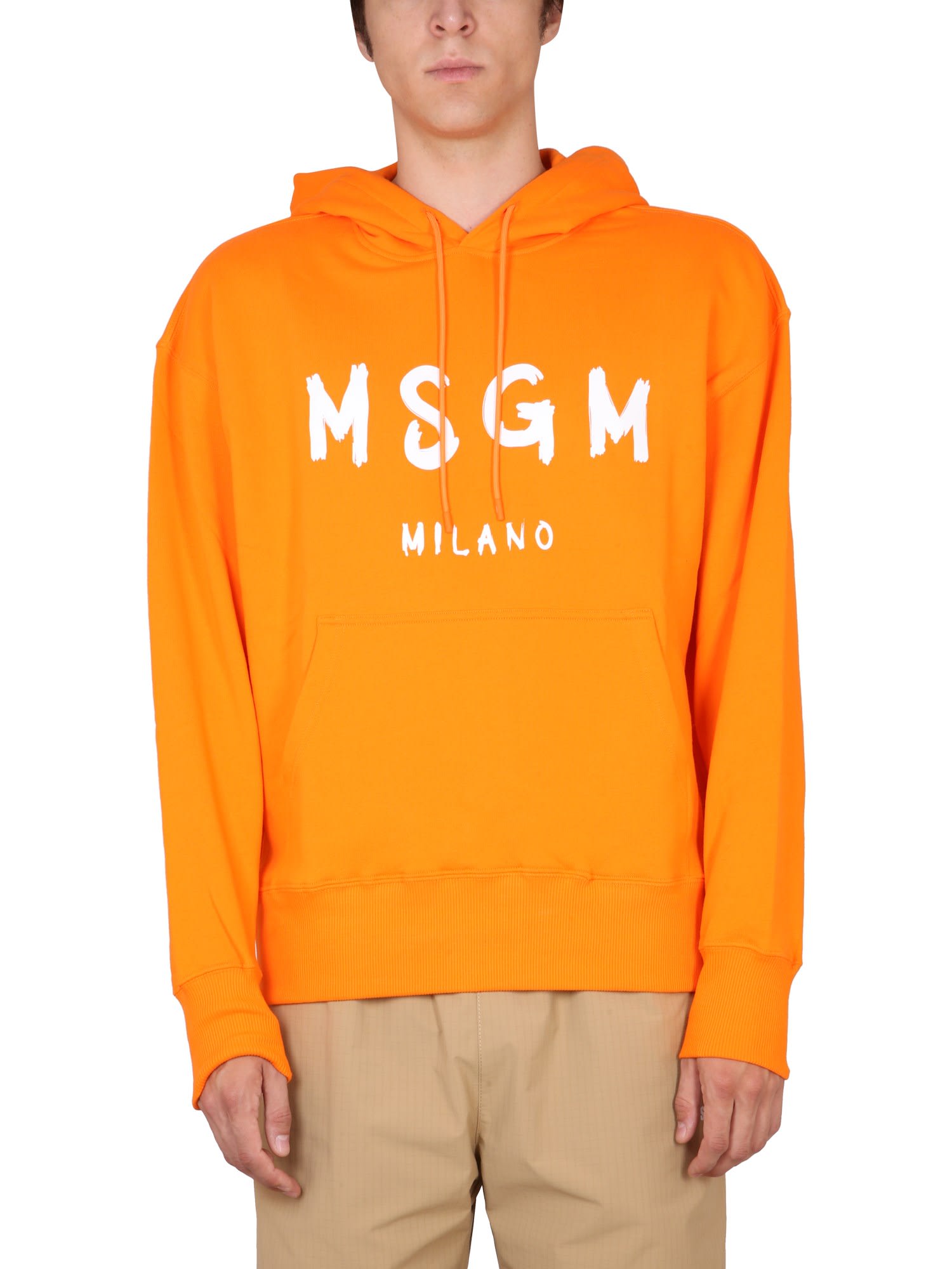 MSGM Sweatshirt With Logo Print