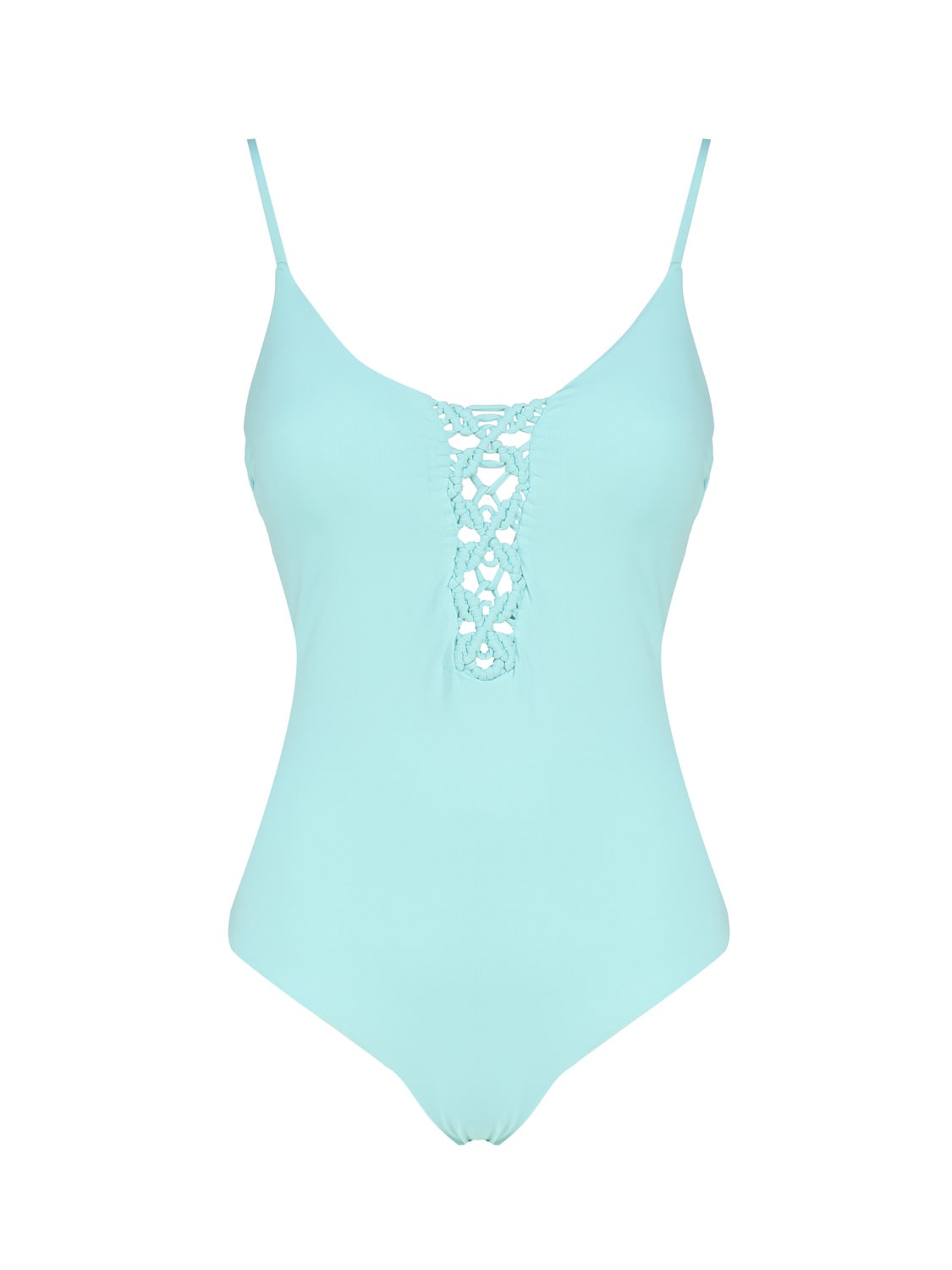 Fisico - Cristina Ferrari One-piece Swimsuit With Braiding