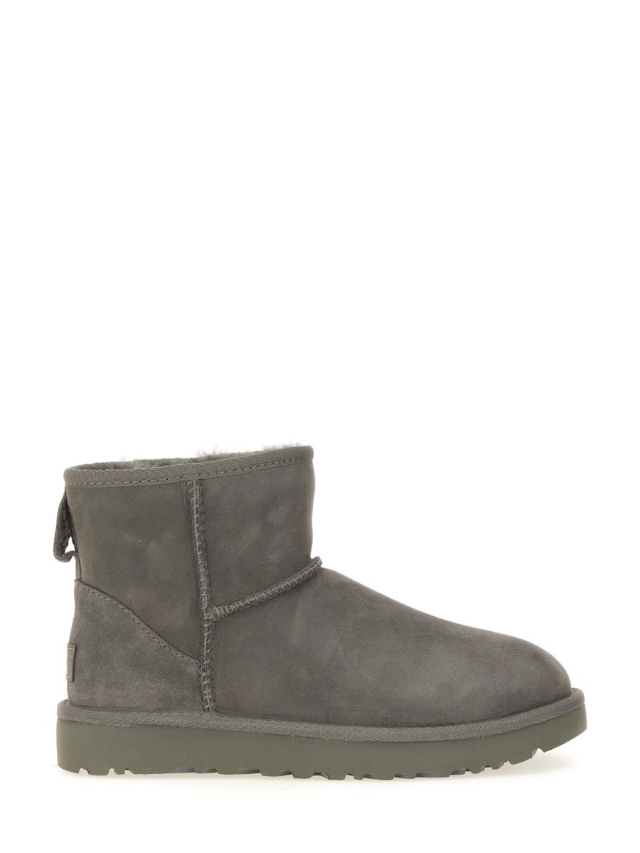 Ugg Womens Classic Mini Ii Boots In Grey