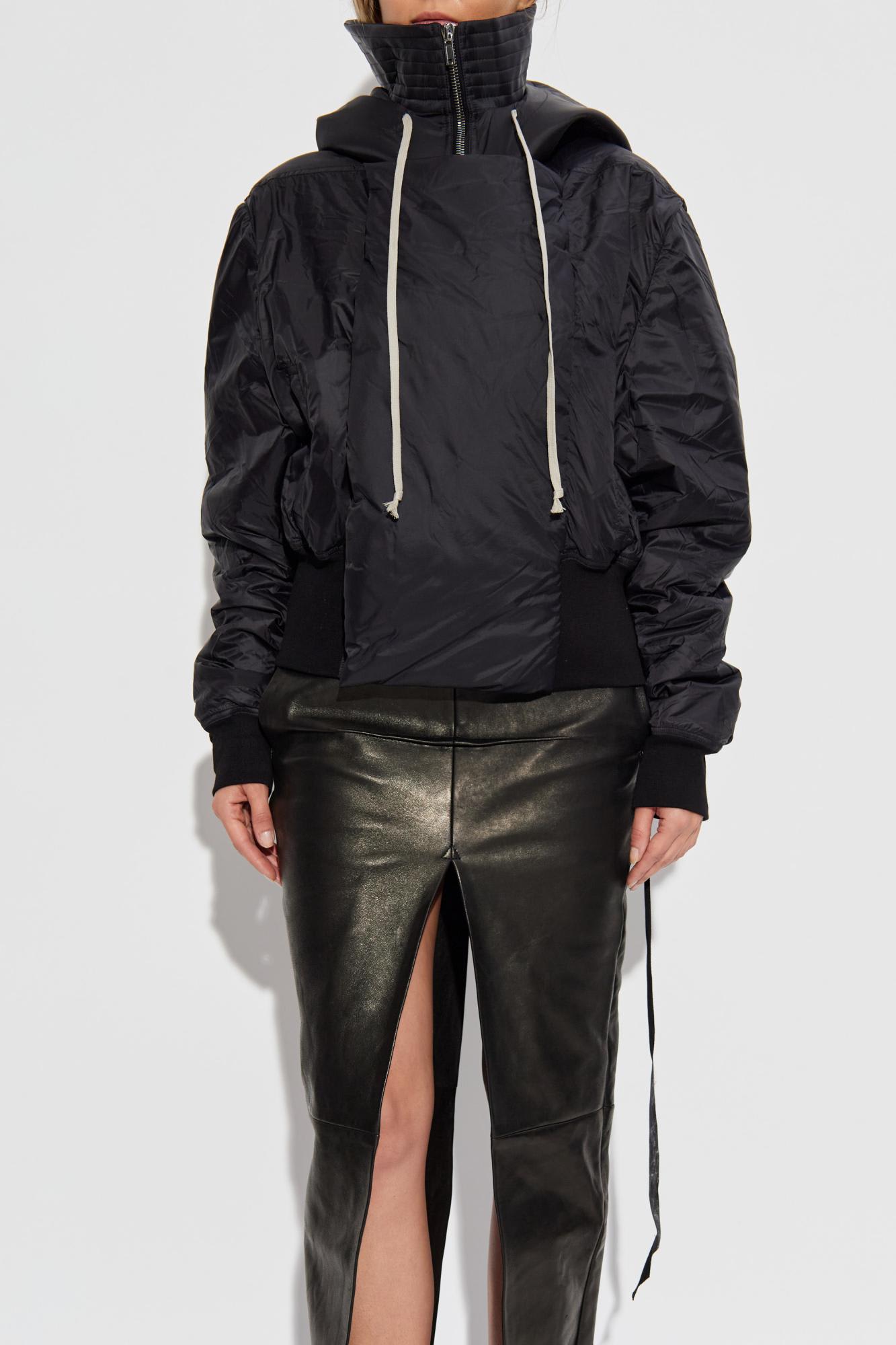 Drkshdw Rick Owens  Insulated Jacket Alice In Black