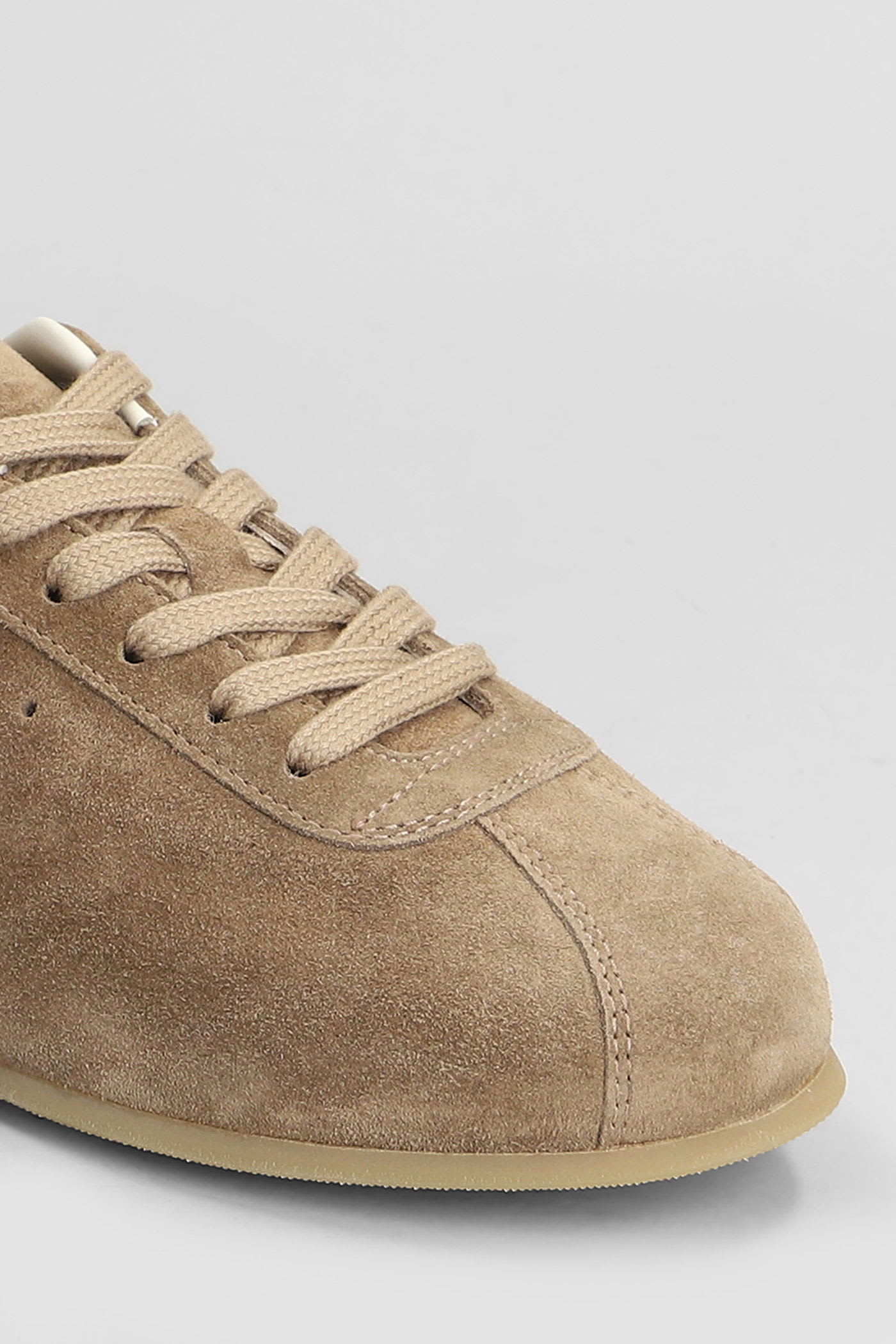 Common Projects Driving Shoe Sneakers In Taupe Suede In Brown