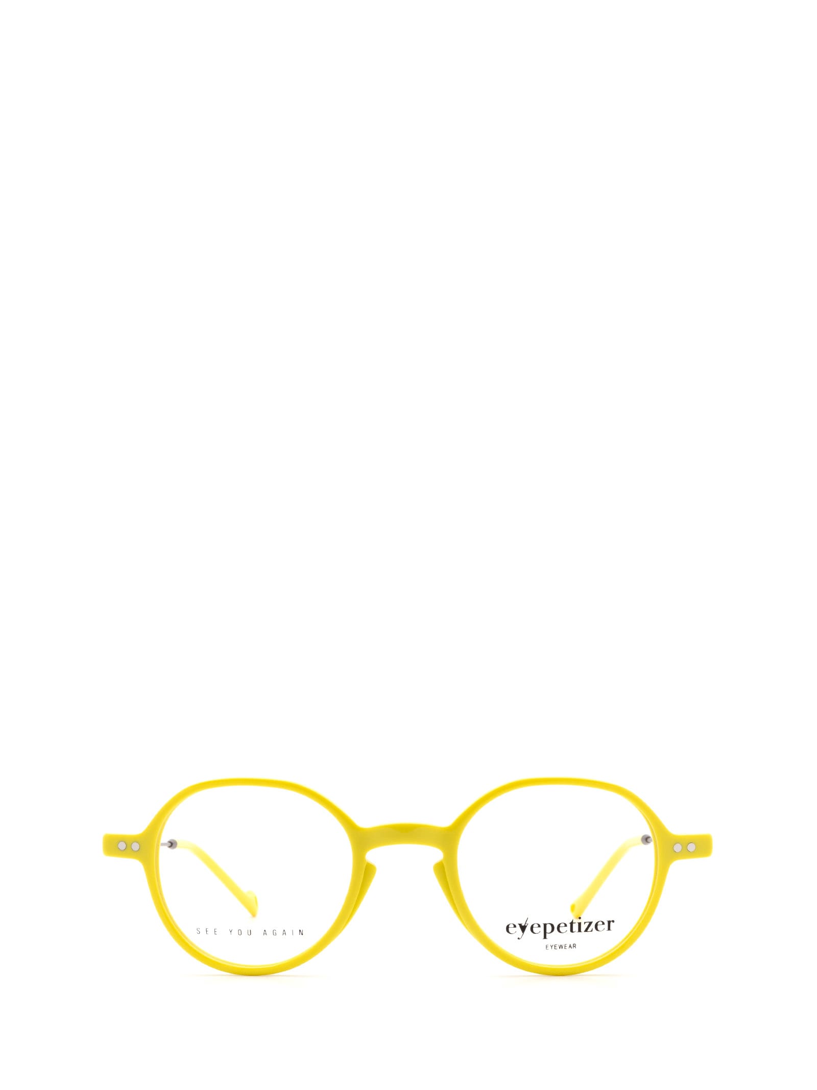 Shop Eyepetizer Onze Yellow Glasses