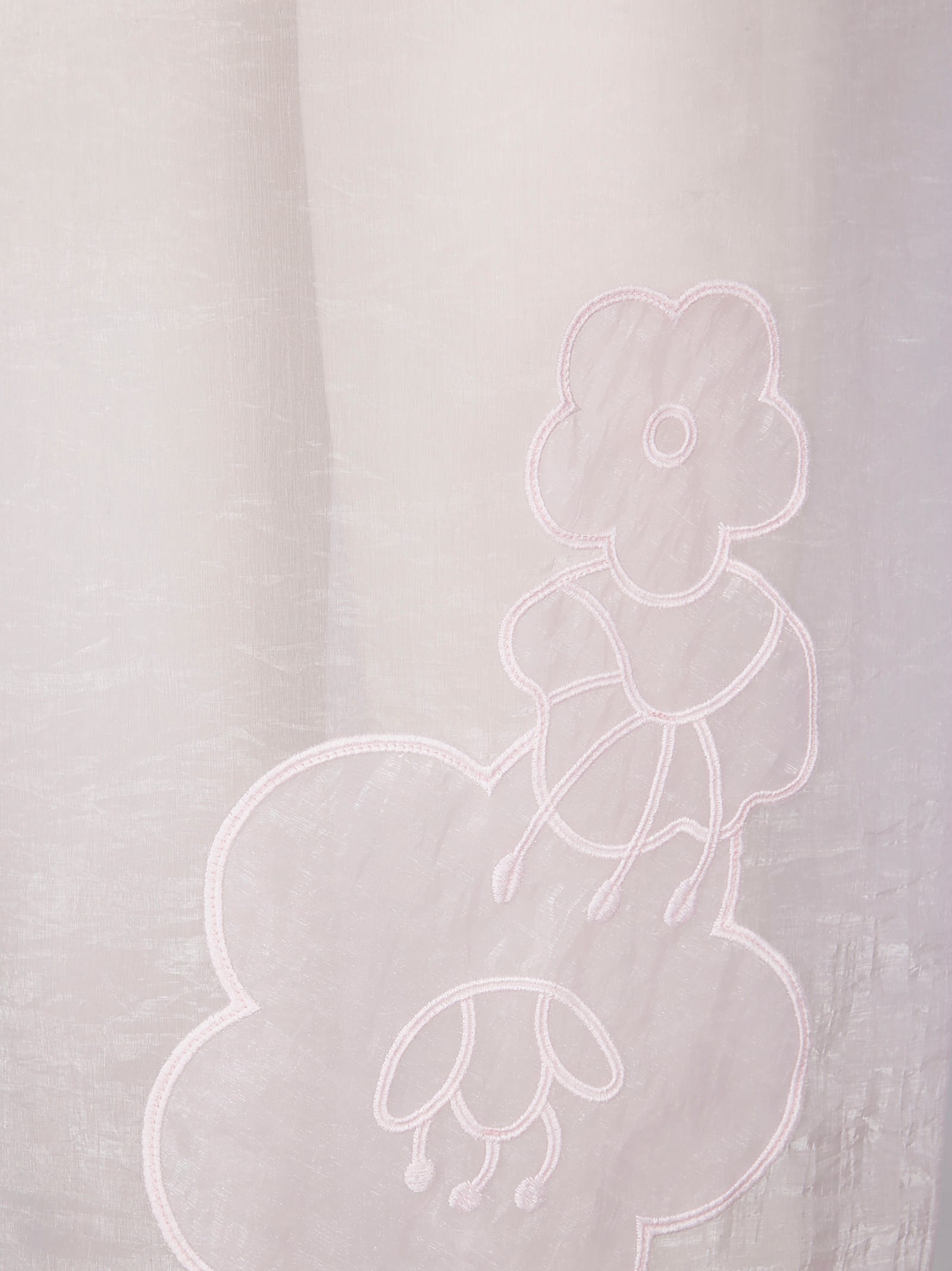 Cecilie Bahnsen Bambi Liquid Myrtia Skirt In Pink