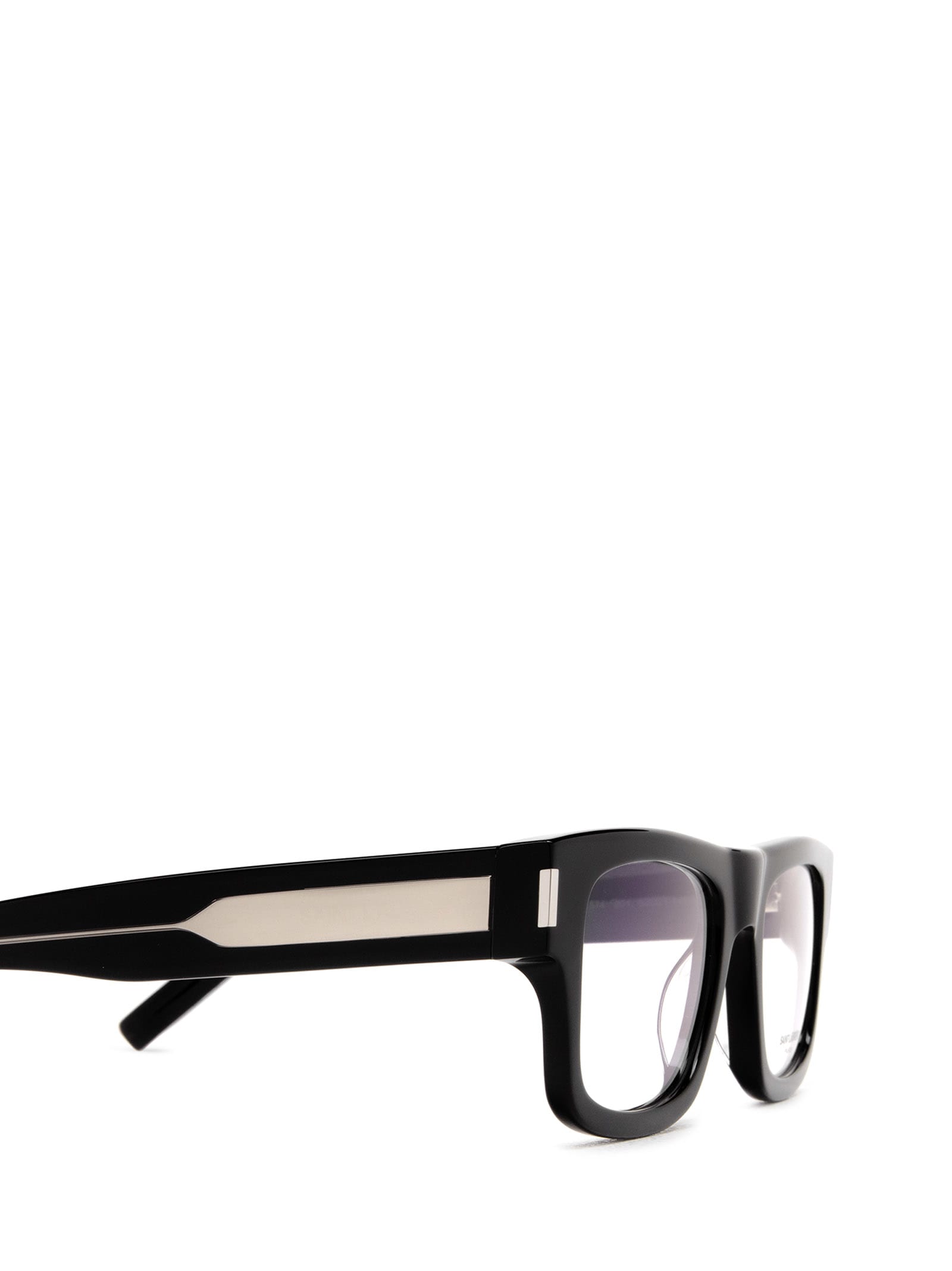 Shop Saint Laurent Sl 574 Black Glasses
