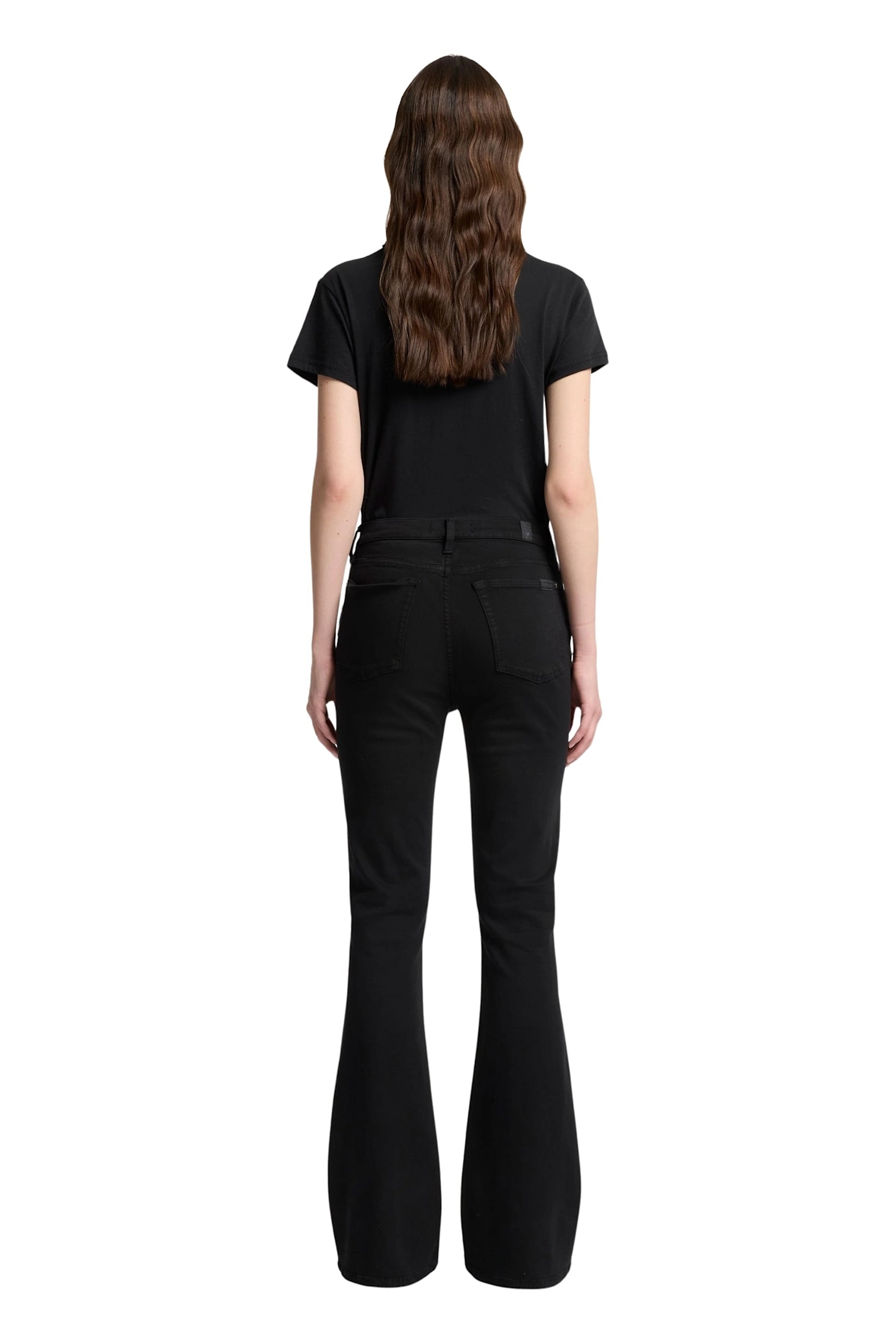 7 For All Mankind Hw Ali Black In Black