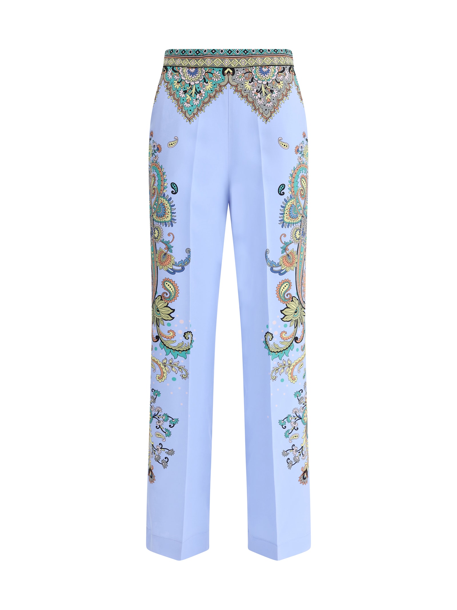 ETRO FLORAL PRINT PANTS 