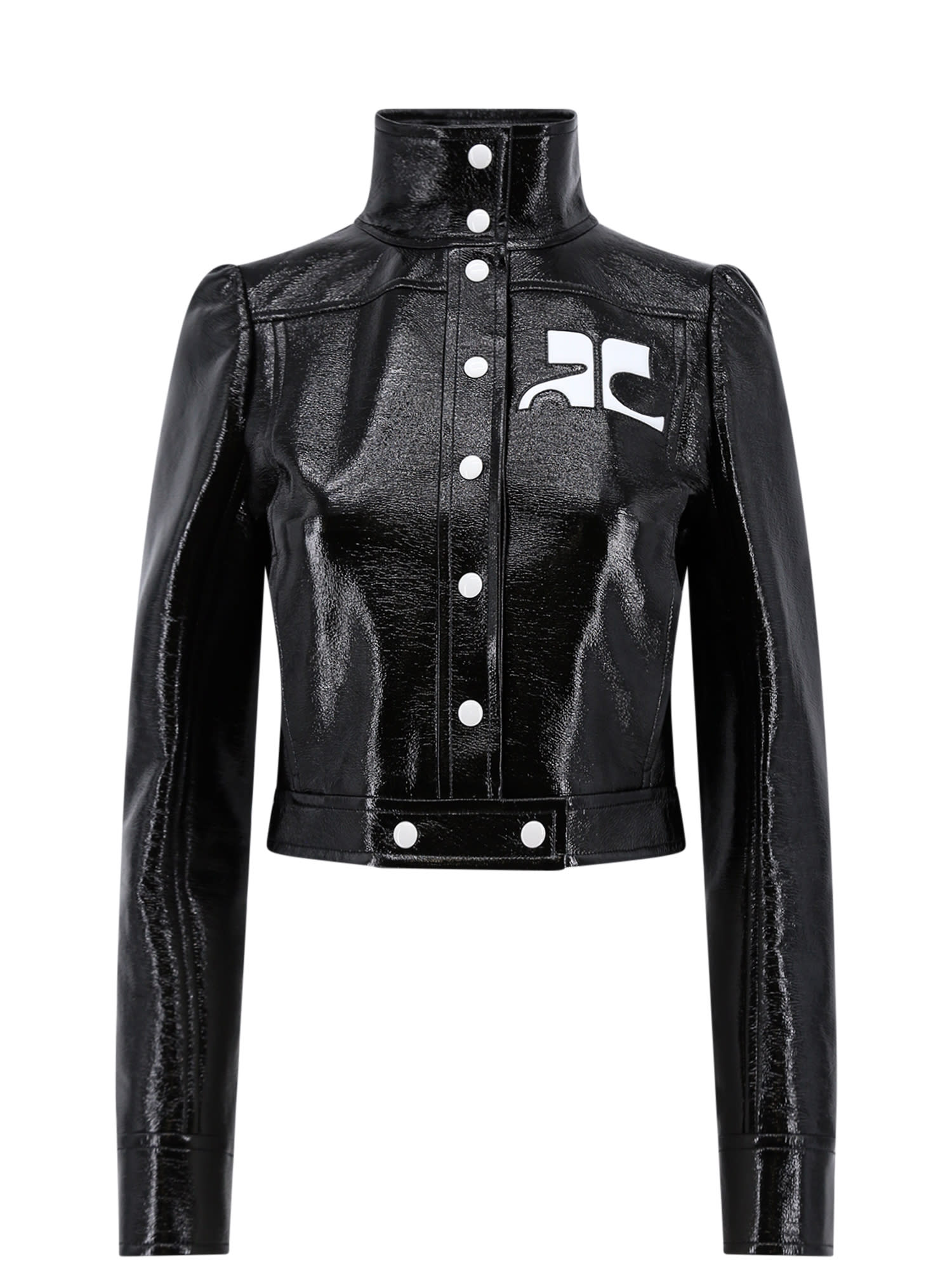 Shop Courrèges Jacket In Black